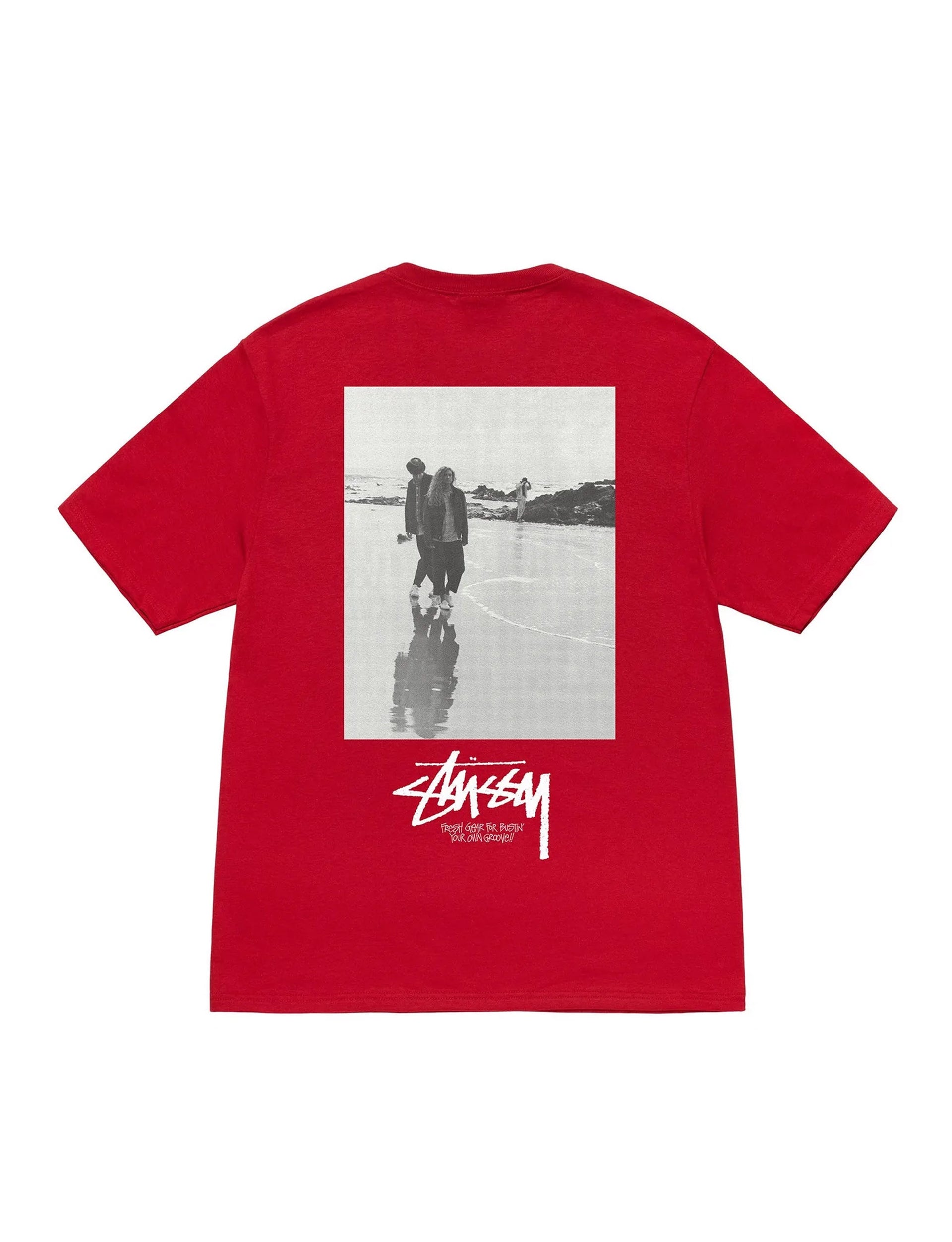 STÜSSY Low Tide Tee RED
