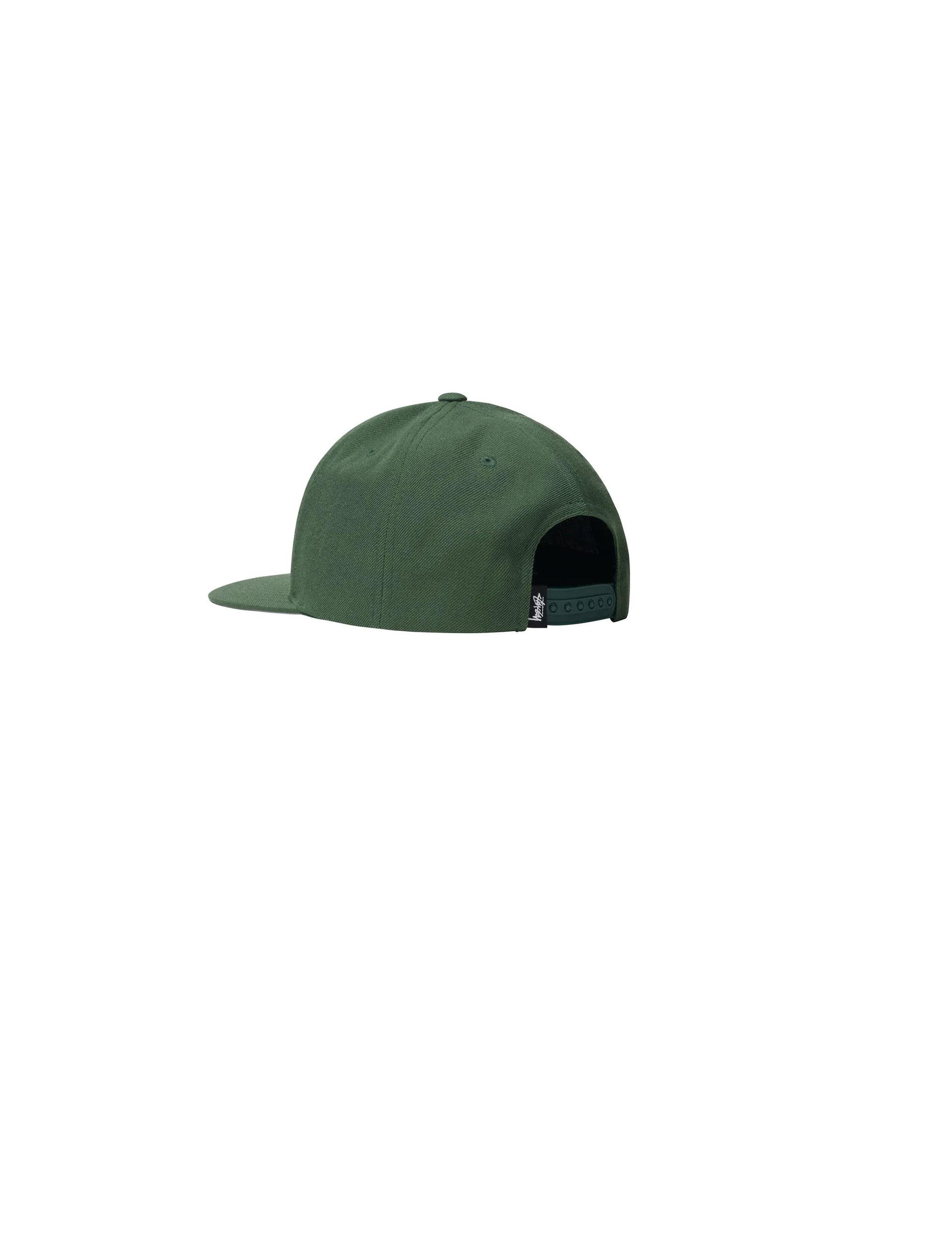 STÜSSY Big Stock High Crown Cap FOREST