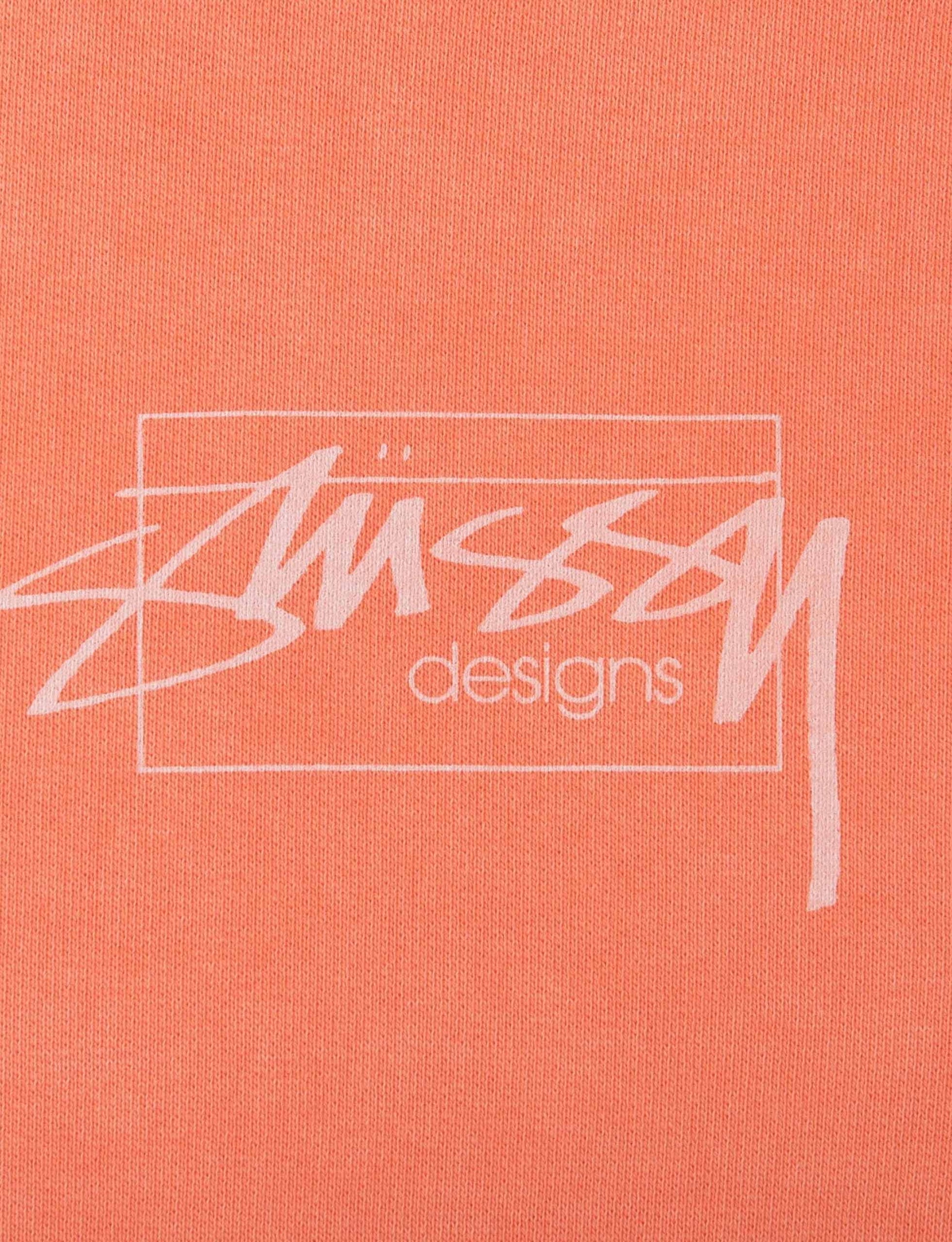 STÜSSY Dyed Stussy Designs Hood PEACH