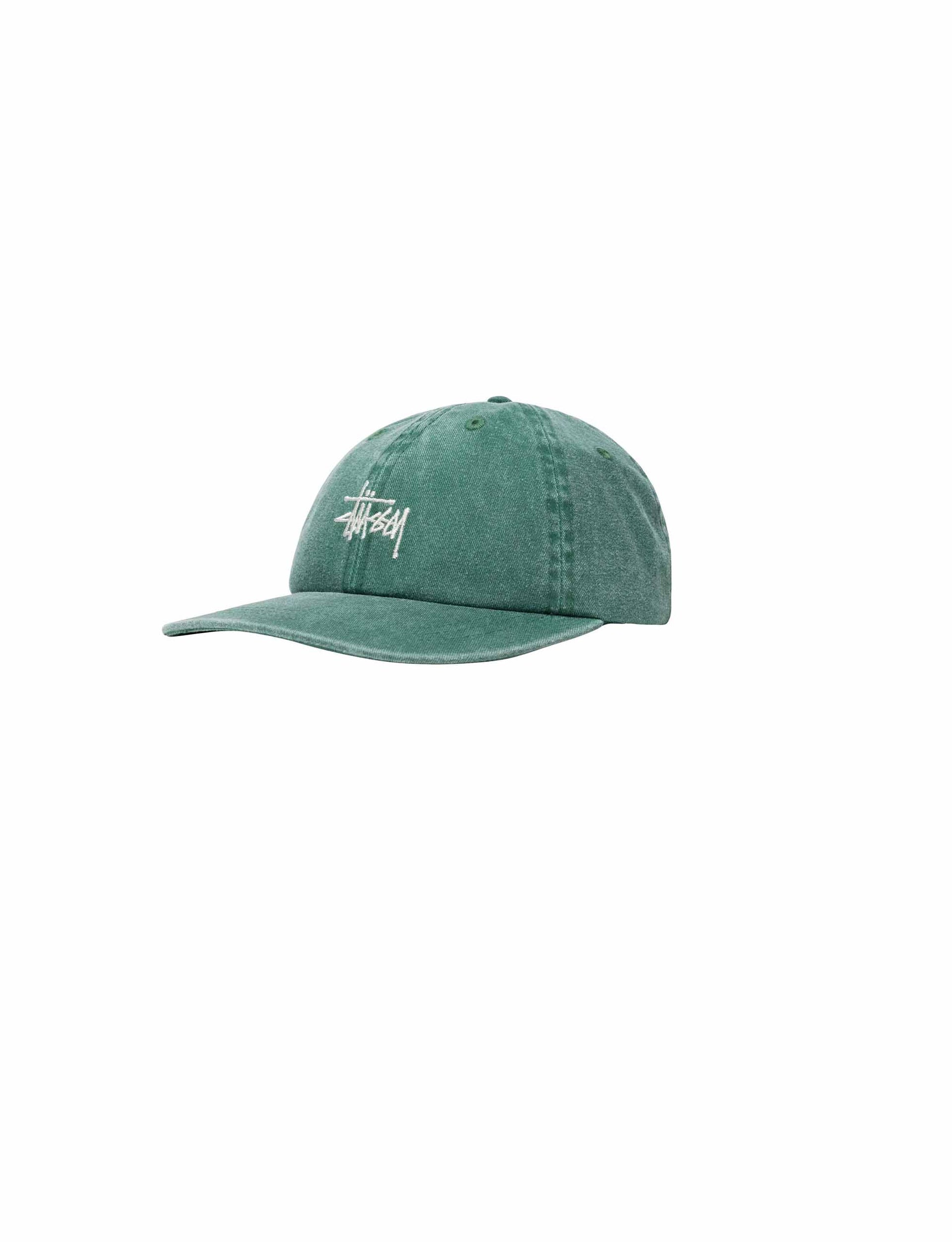 STÜSSY Washed Stock Low Pro Cap GREEN