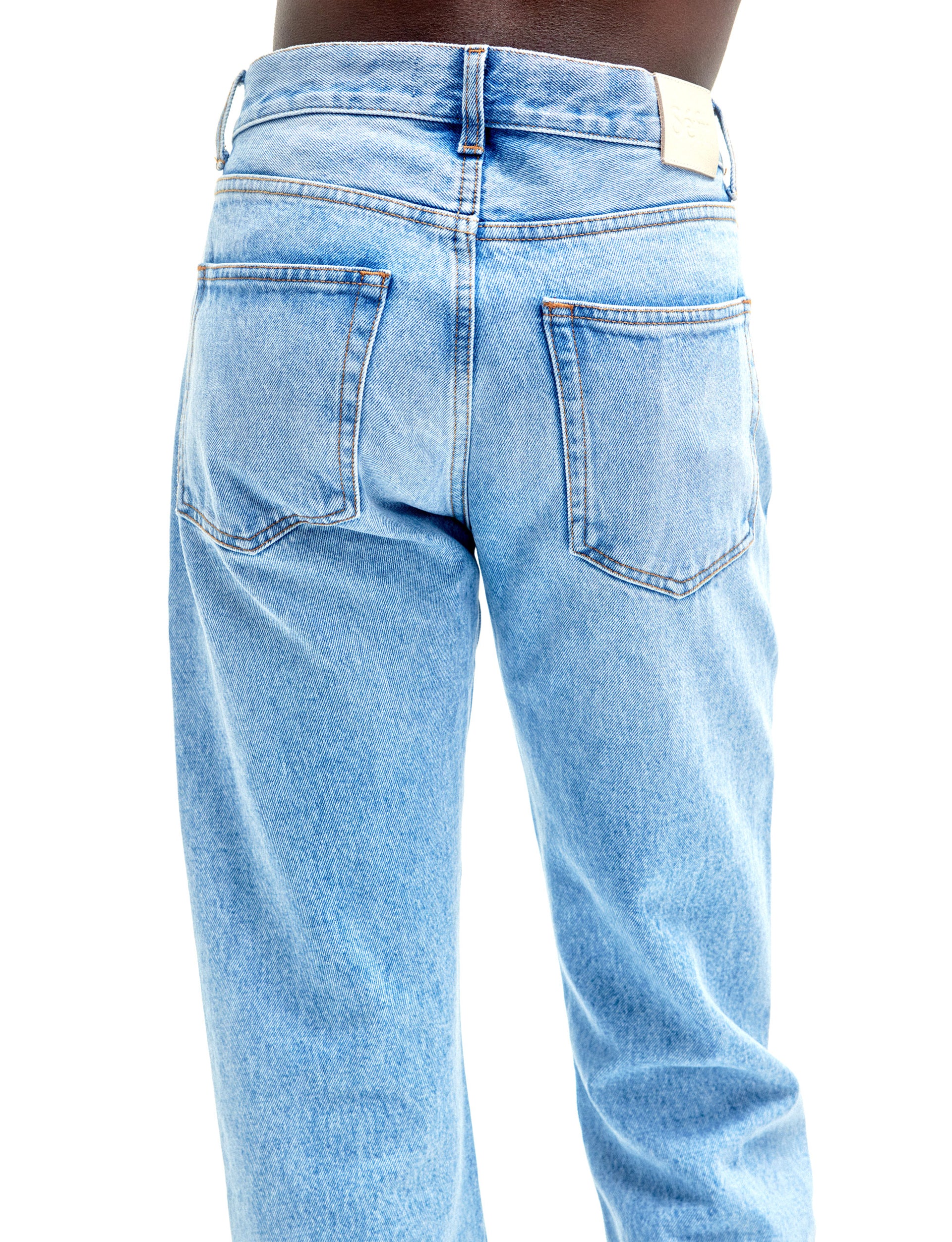 Séfr STRAIHT CUT JEANS PALE WASH
