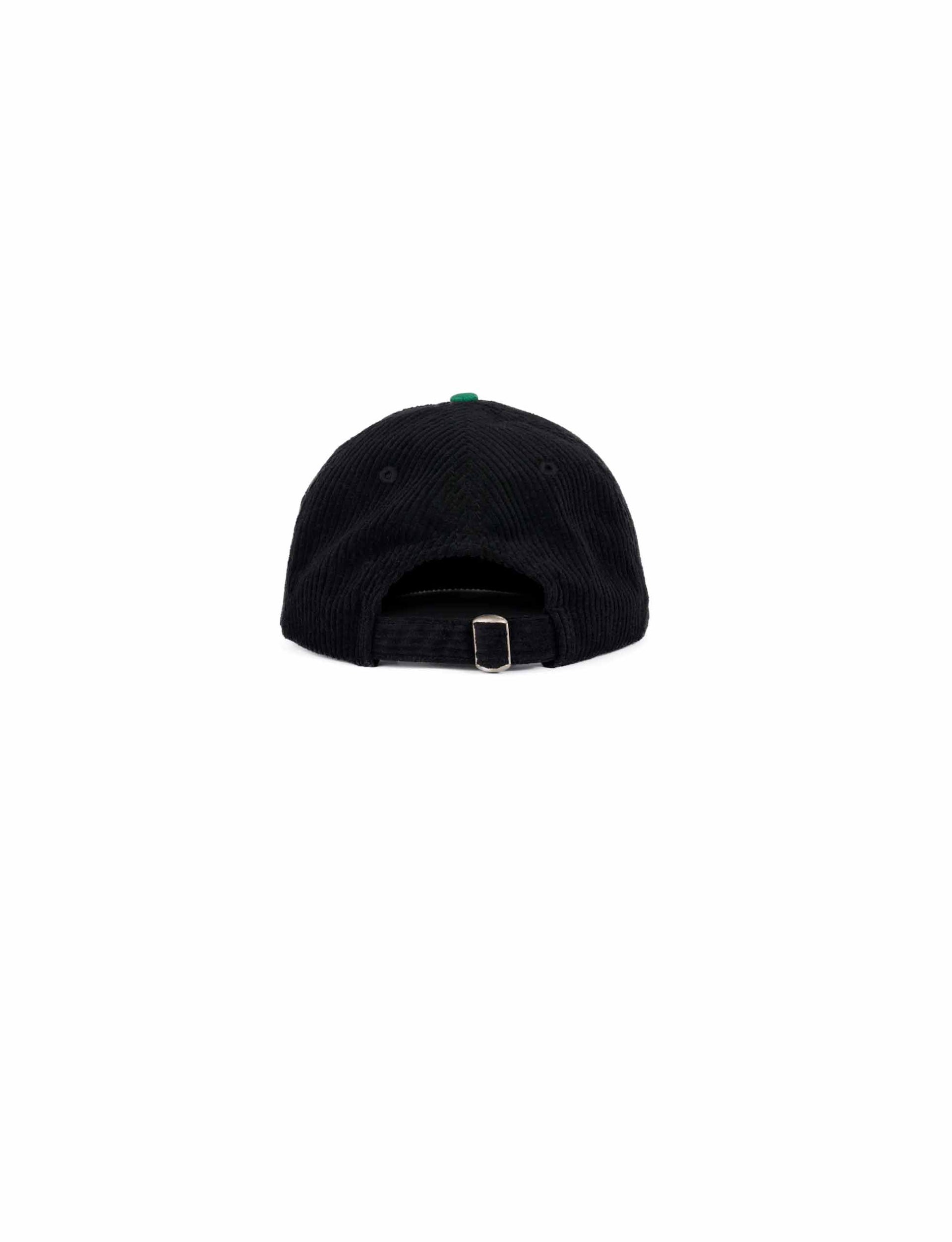 BRAIN DEAD SLUDGE TWILL 6 PANEL CAP - BLACK