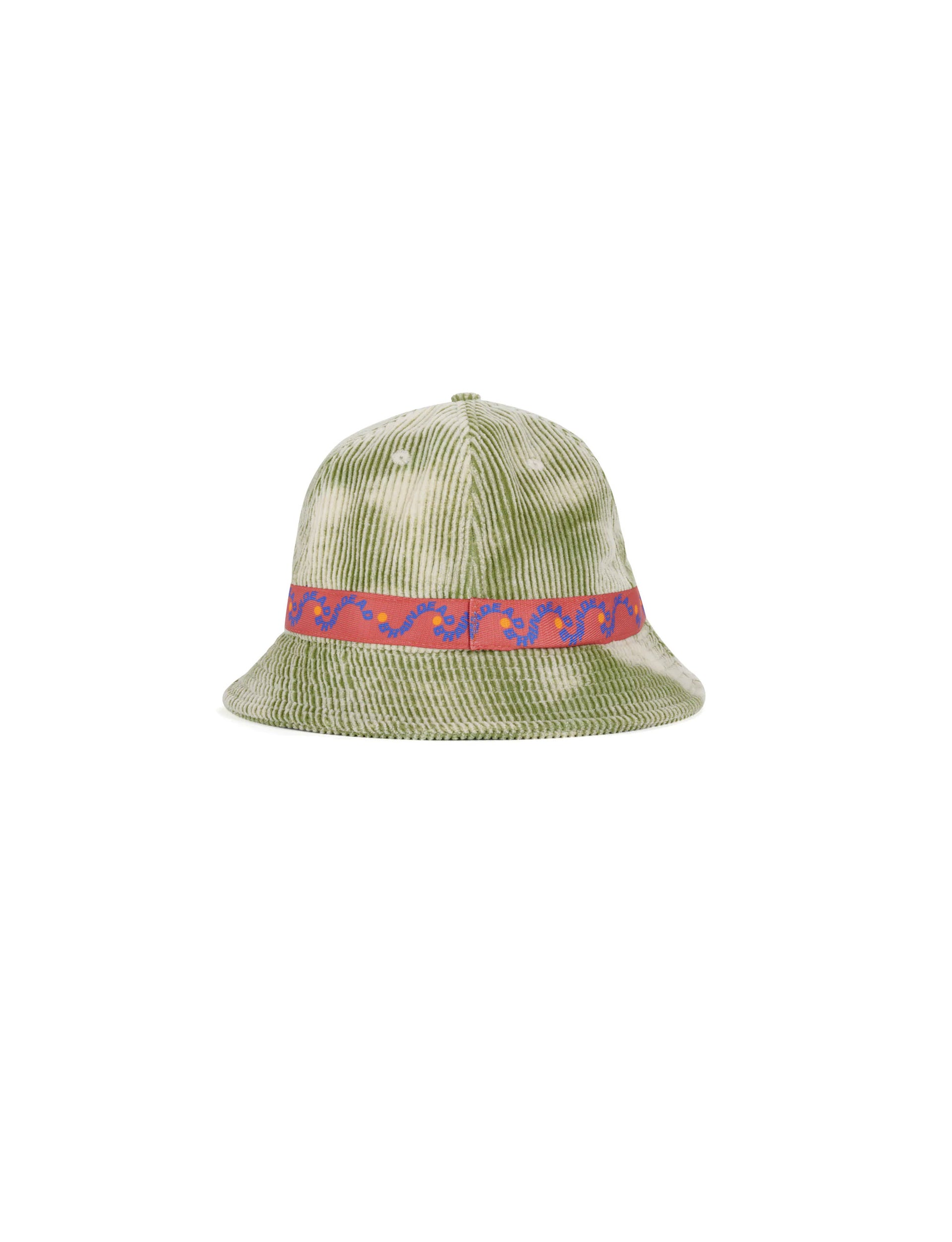BRAIN DEAD WAVE BELL BUCKET HAT OLIVE