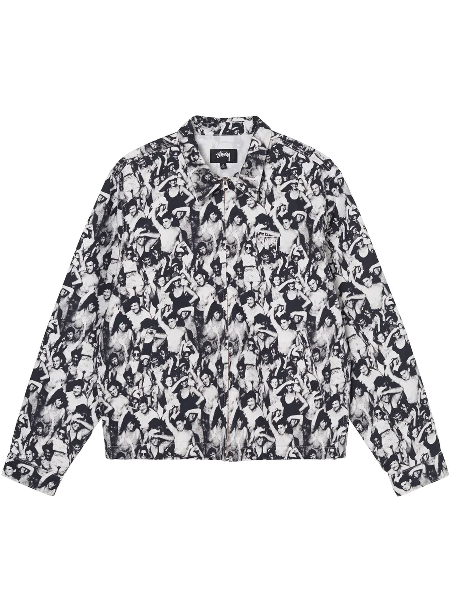 STÜSSY Beach Mob Bing Jacket BLACK