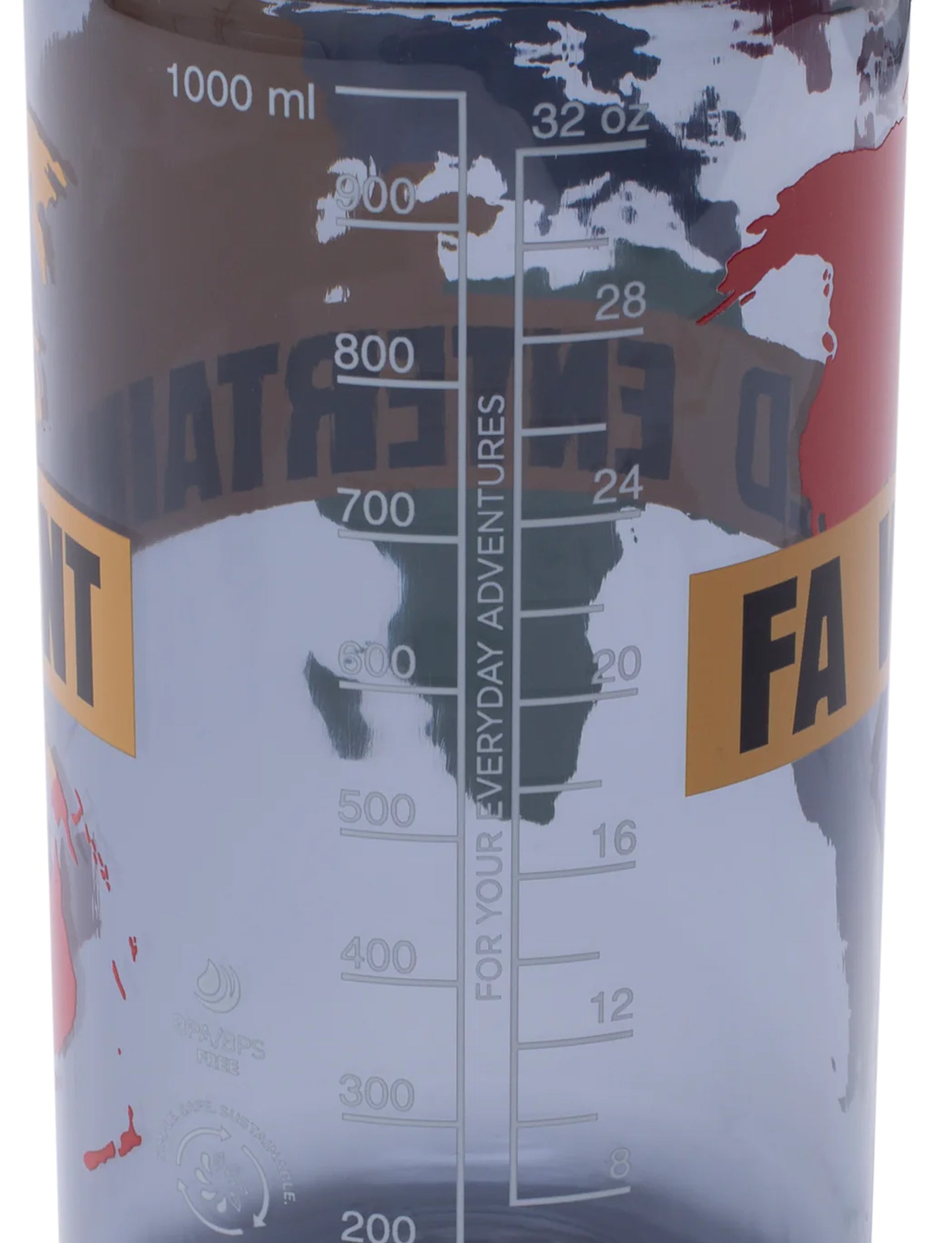 Fucking Awesome FA World Bottle Black