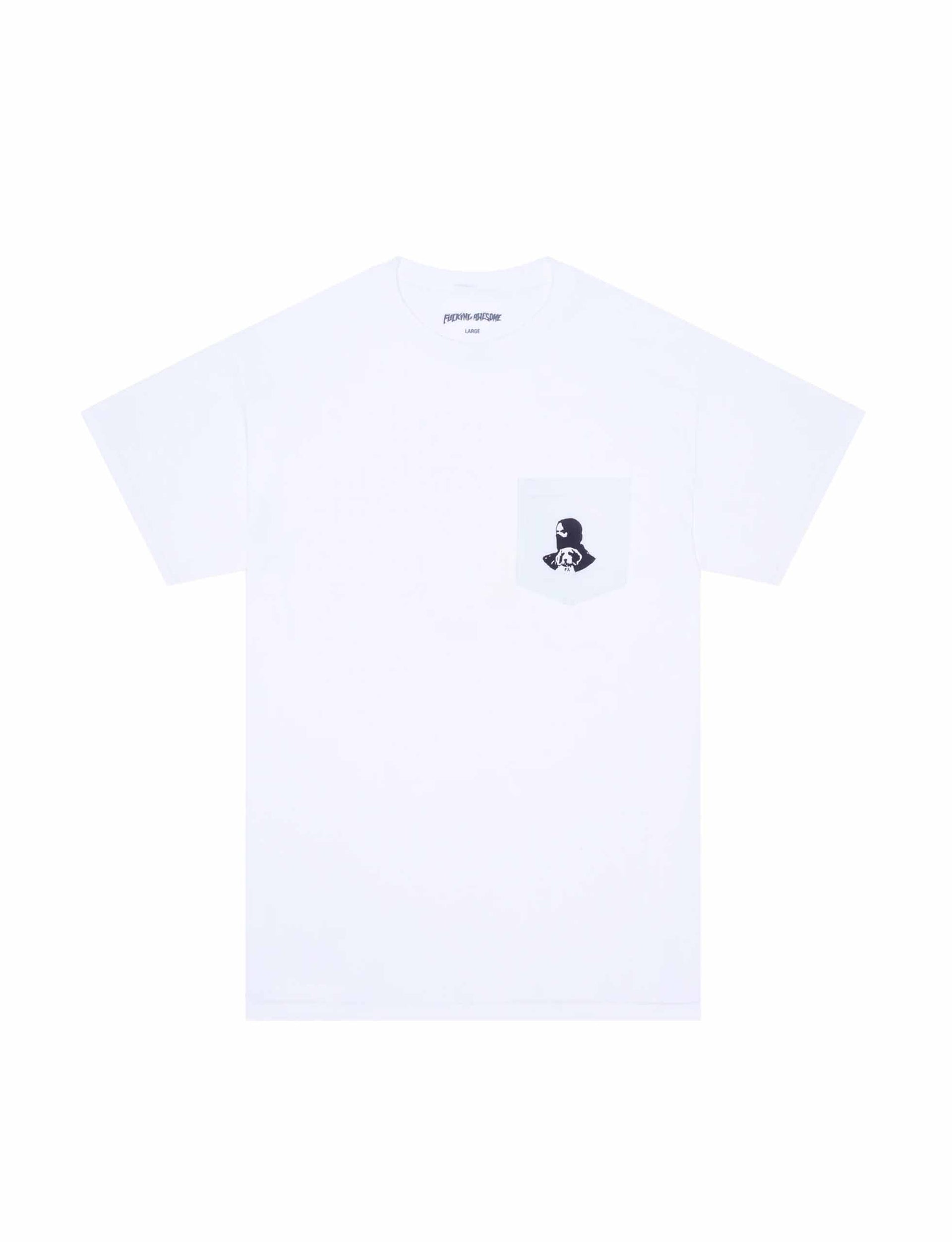 Fucking Awesome Protection Pocket Tee White