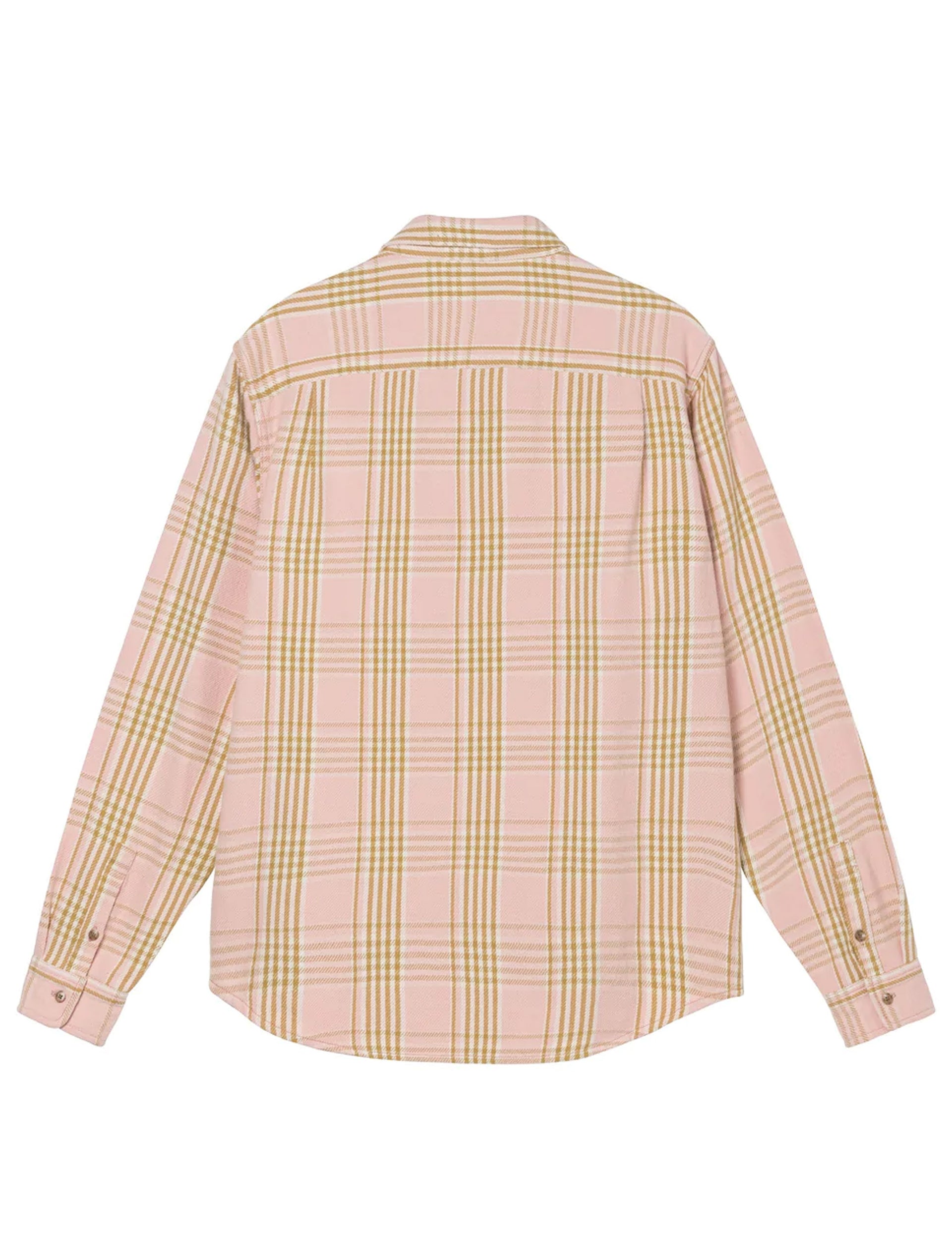 STÜSSY Laguna Plaid Shirt PINK