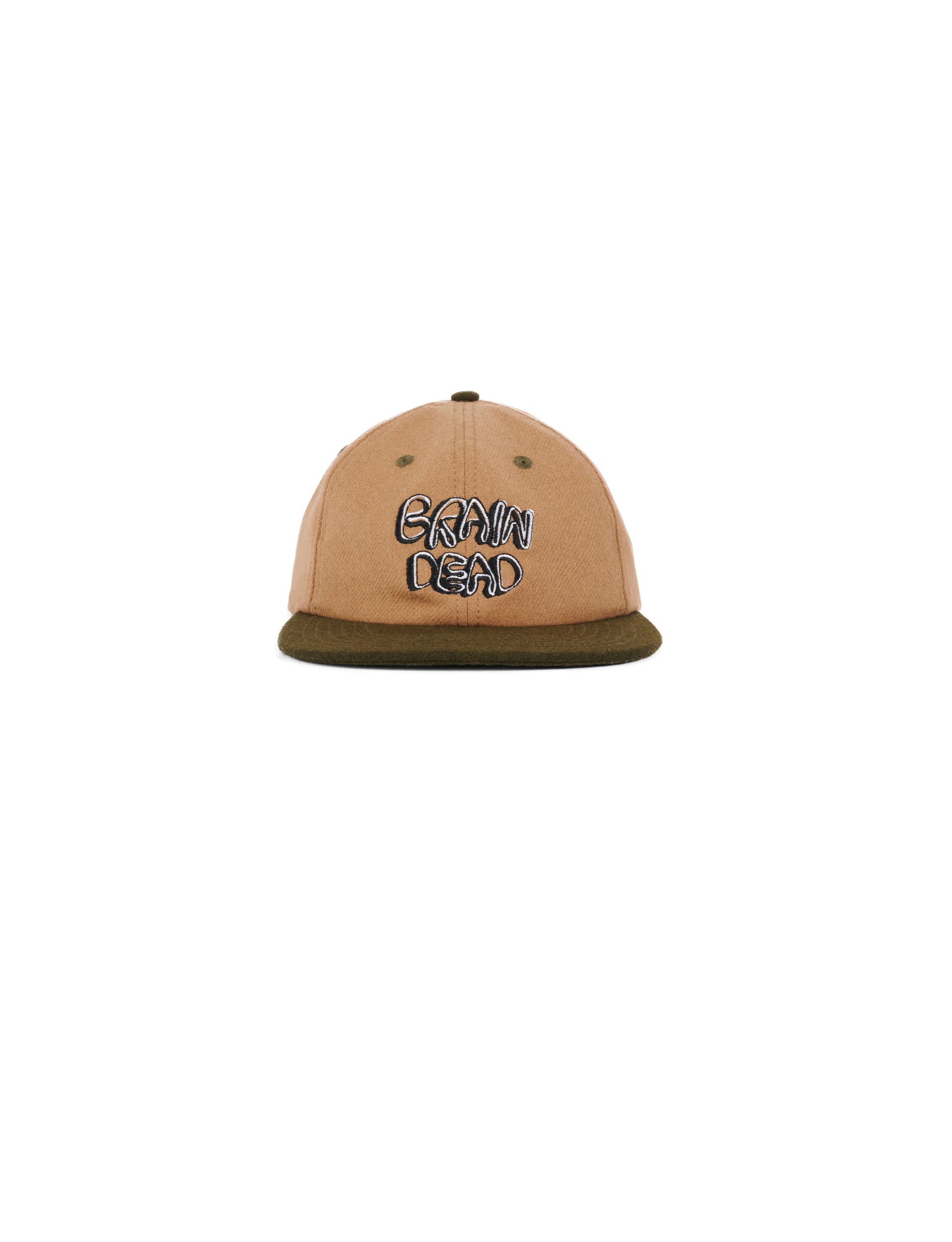 BRAIN DEAD PLATO WOOL 6 PANEL CAP