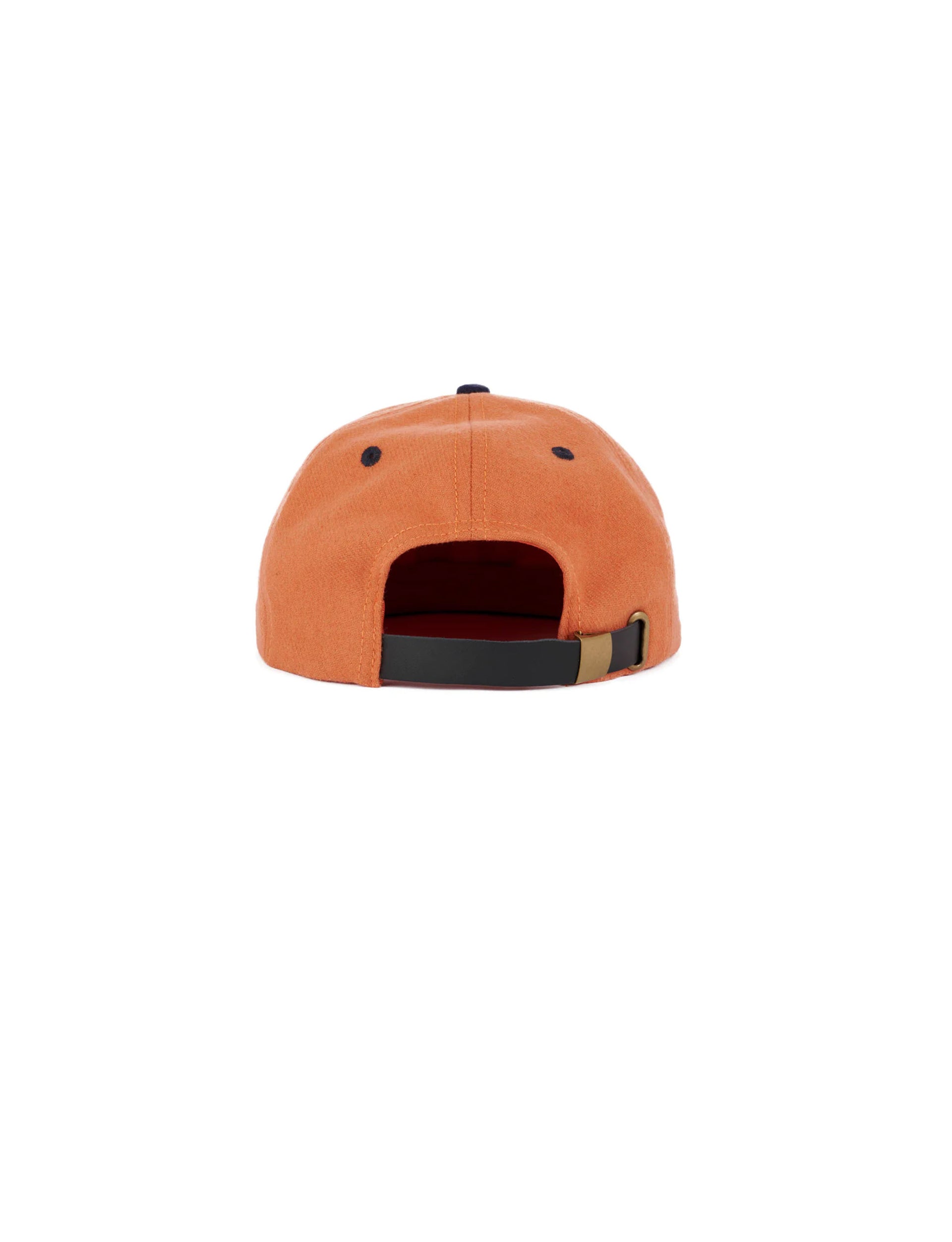 BRAIN DEAD PLATO WOOL 6 PANEL CAP ORANGE