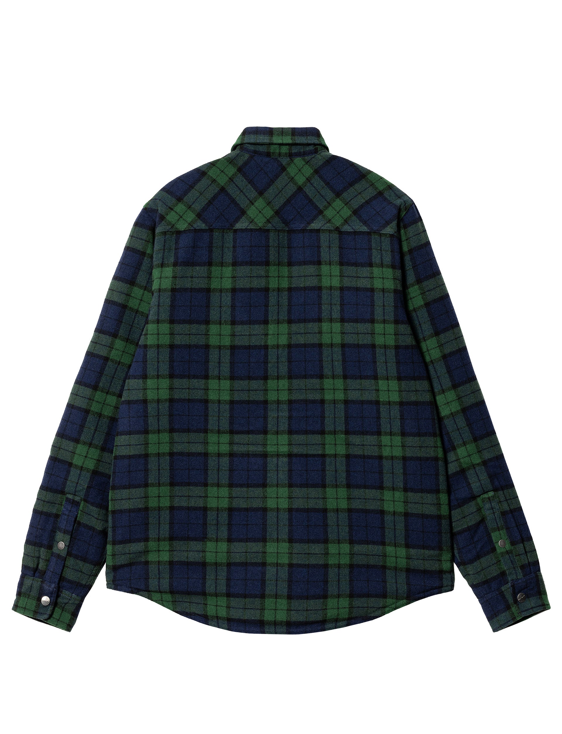 CARHARTT WIP Quartersnacks Shirt Jacket CHECK GREEN