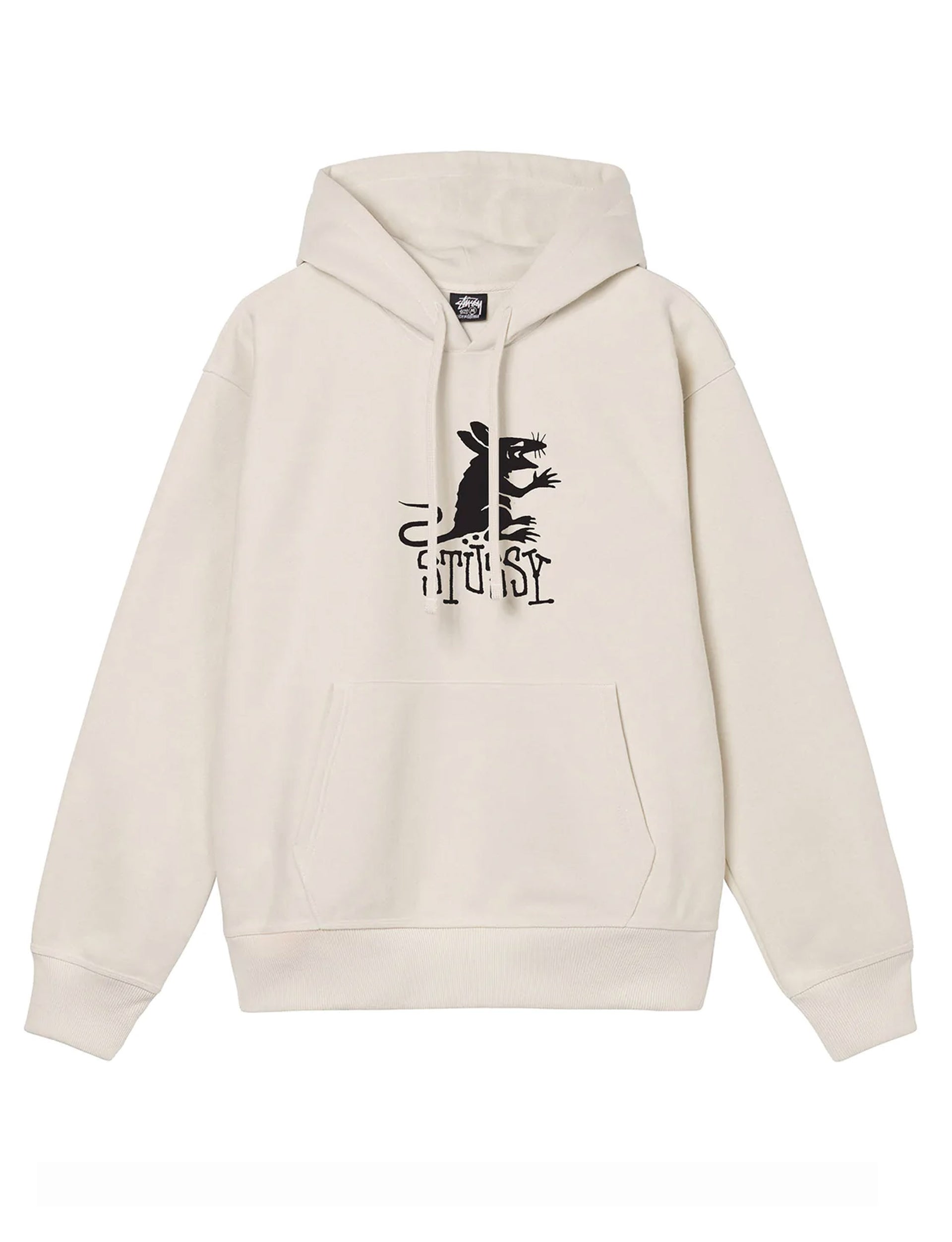 STÜSSY RAT HOODIE PUTTY