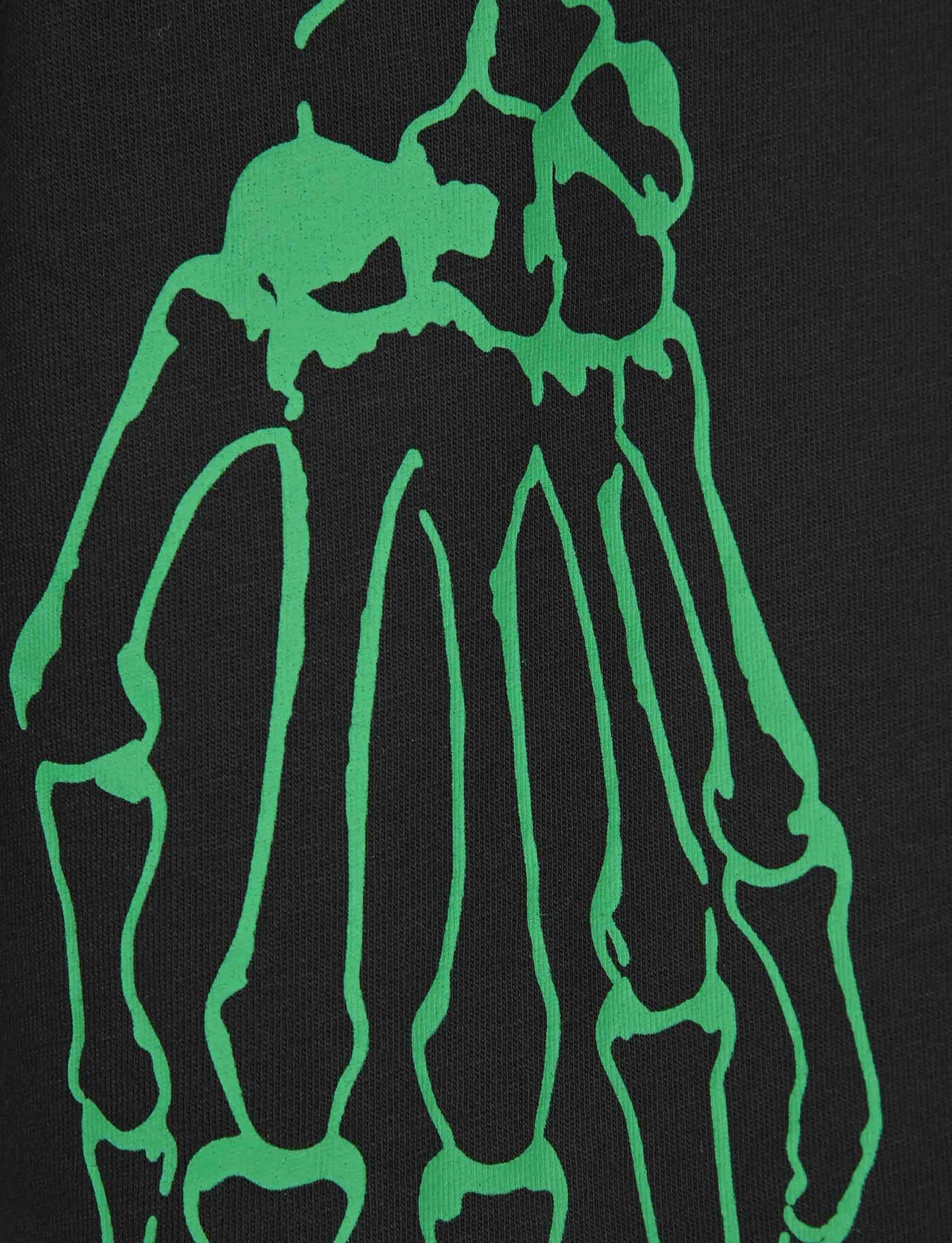 RAF SIMONS Extreme long sleeve T-shirt Skeleton Hand