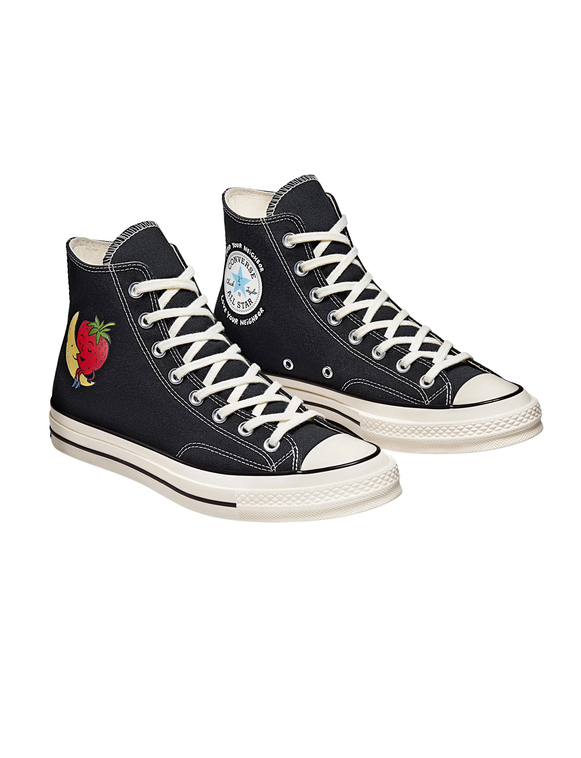 Sky High Farm Workwear x Converse Chuck 70 Hi (Black/Multi/Egret)