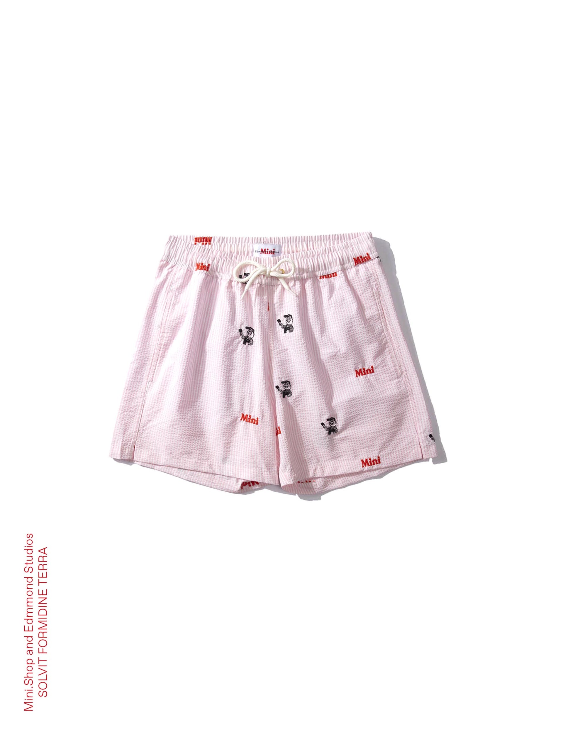EDMMOND X MINISHOPMADRID SWIM TRUNK PINK