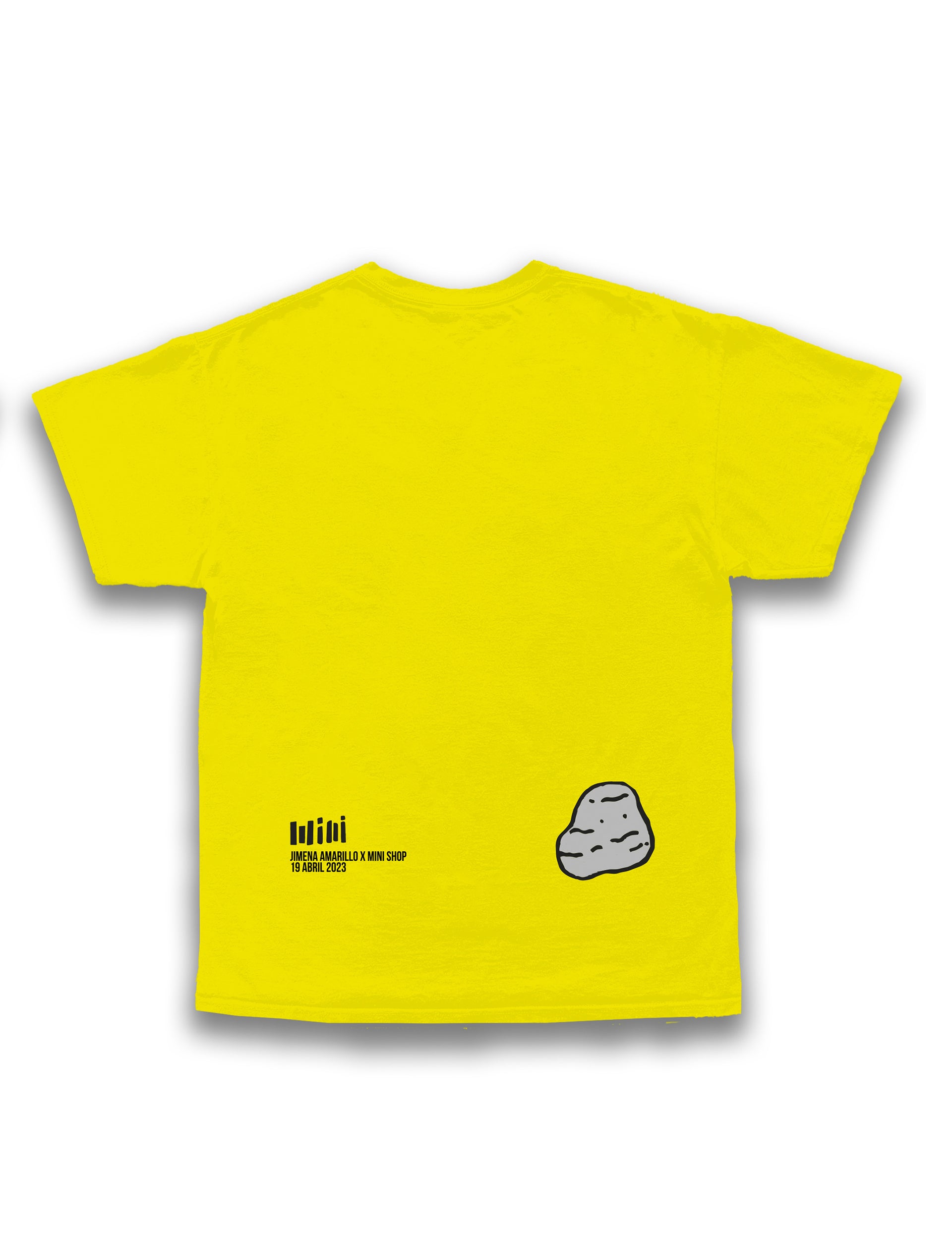 JIMENA AMARILLO DE LA CABEZA A LOS PIES YELLOW T-SHIRT