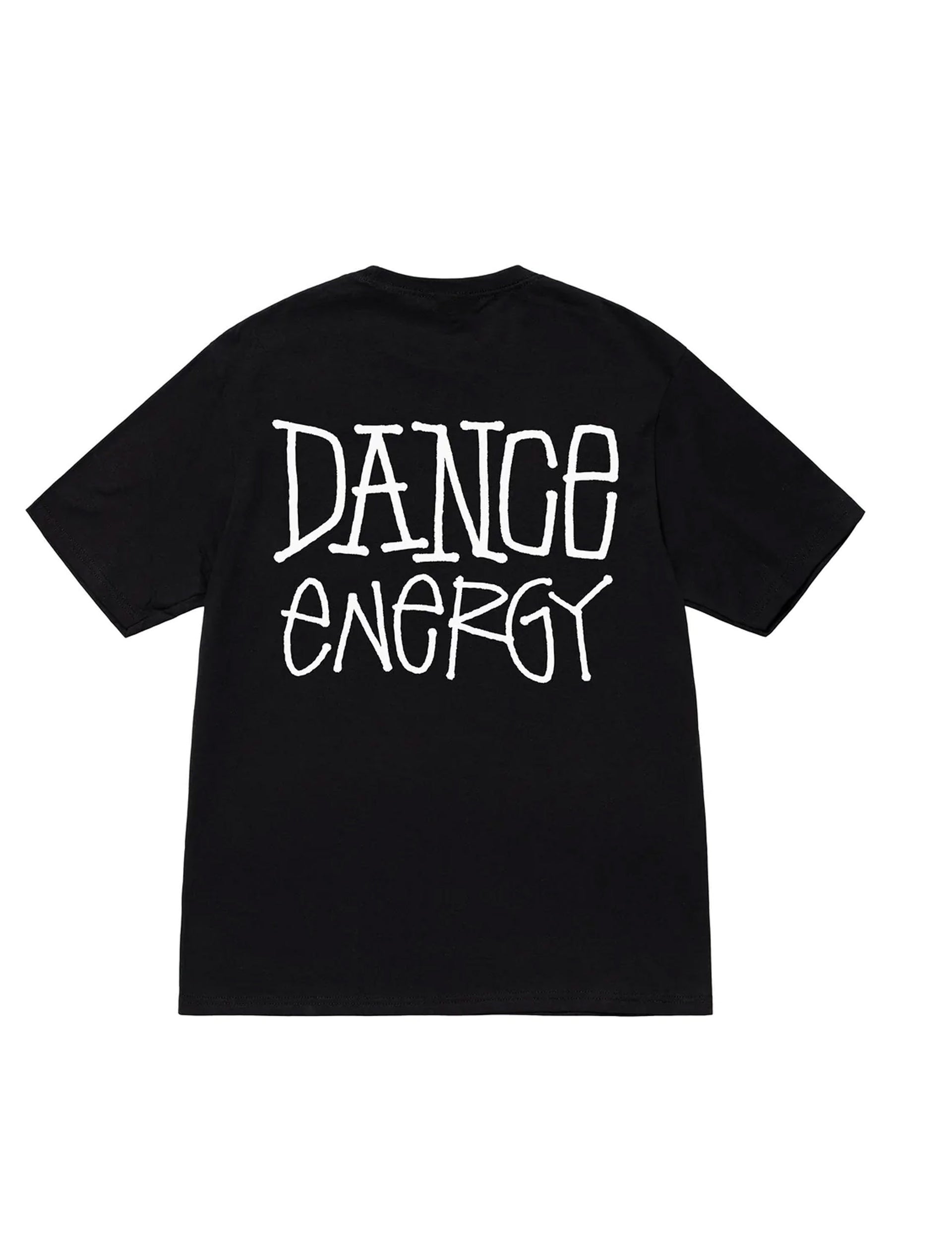 STÜSSY DANCE ENERGY TEE BLACK