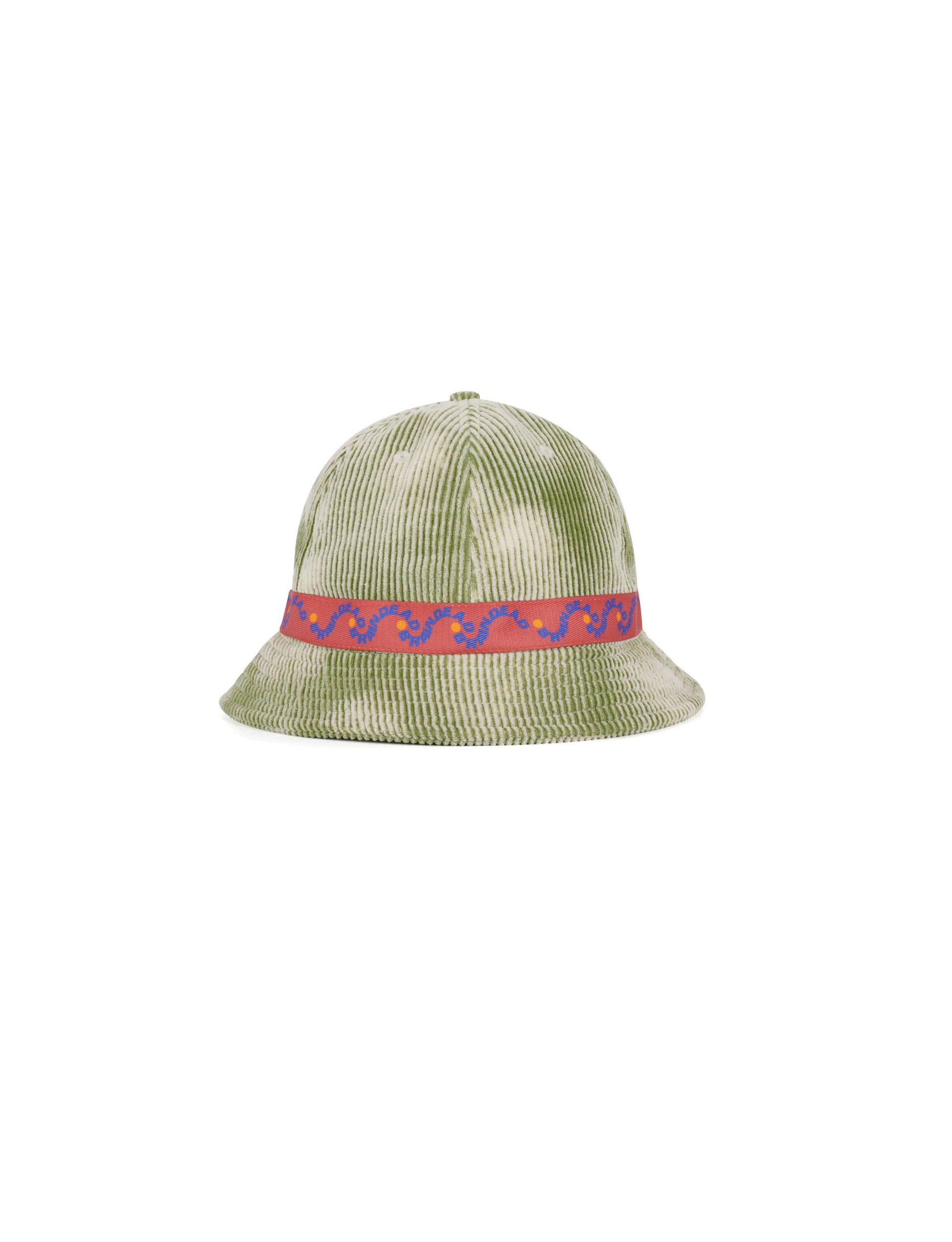 BRAIN DEAD WAVE BELL BUCKET HAT OLIVE