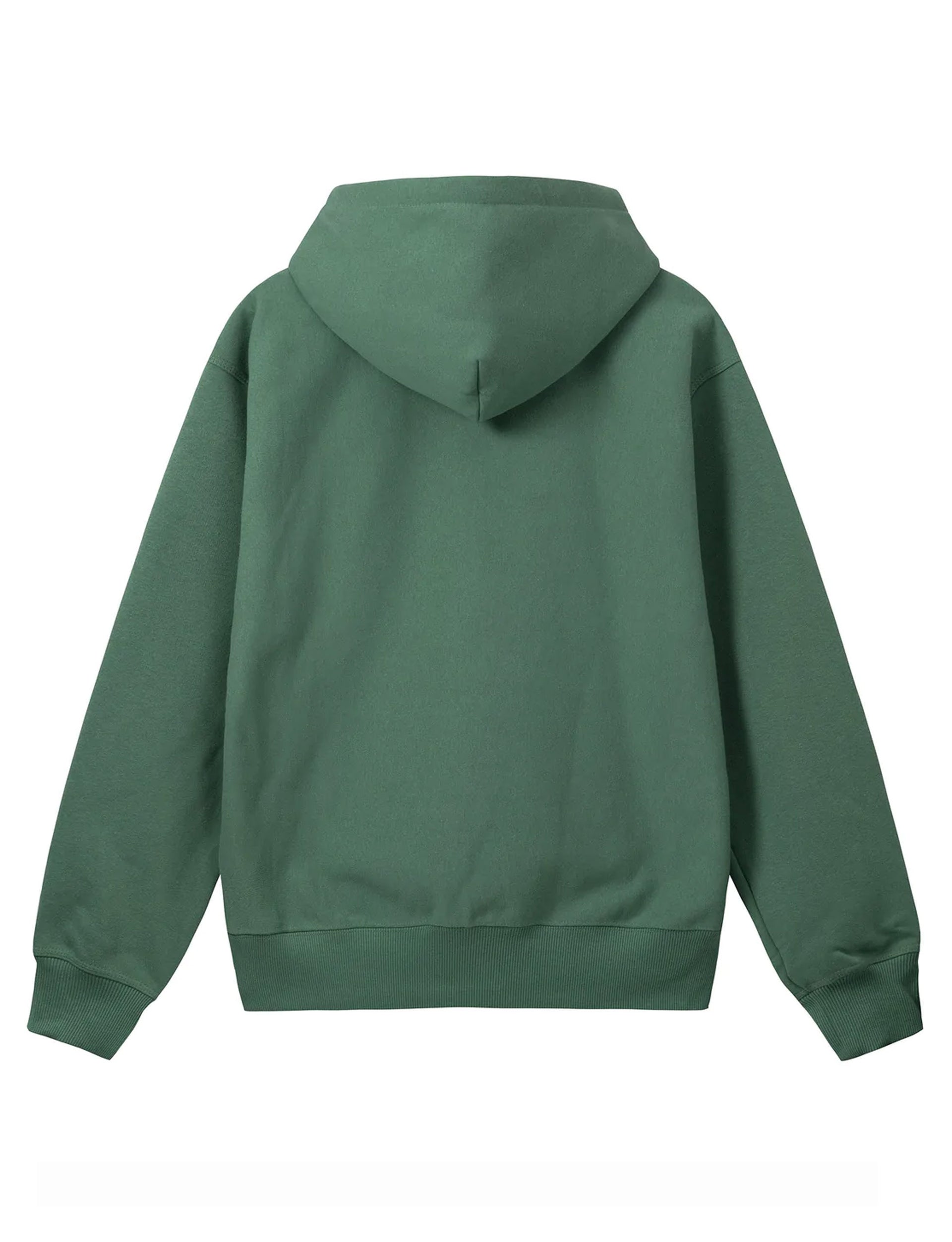 STÜSSY RAT HOODIE GREEN
