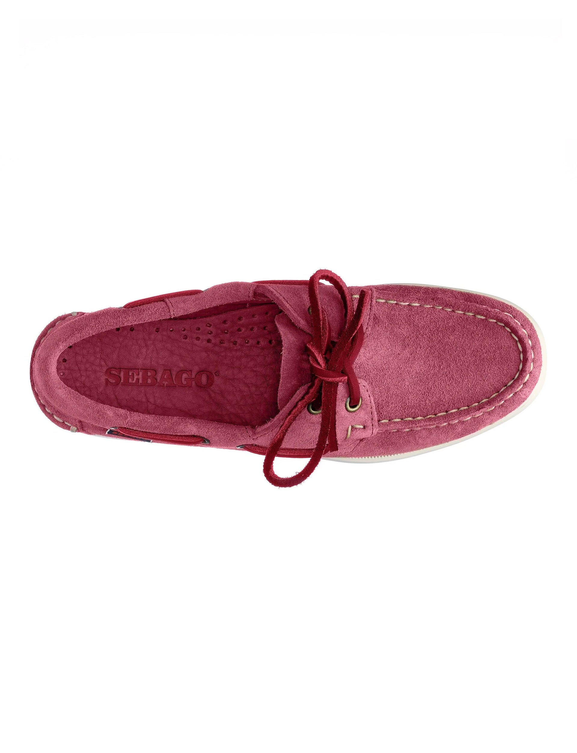 SEBAGO DOCKSIDES "PORTLAND" FLESH OUT ROSE