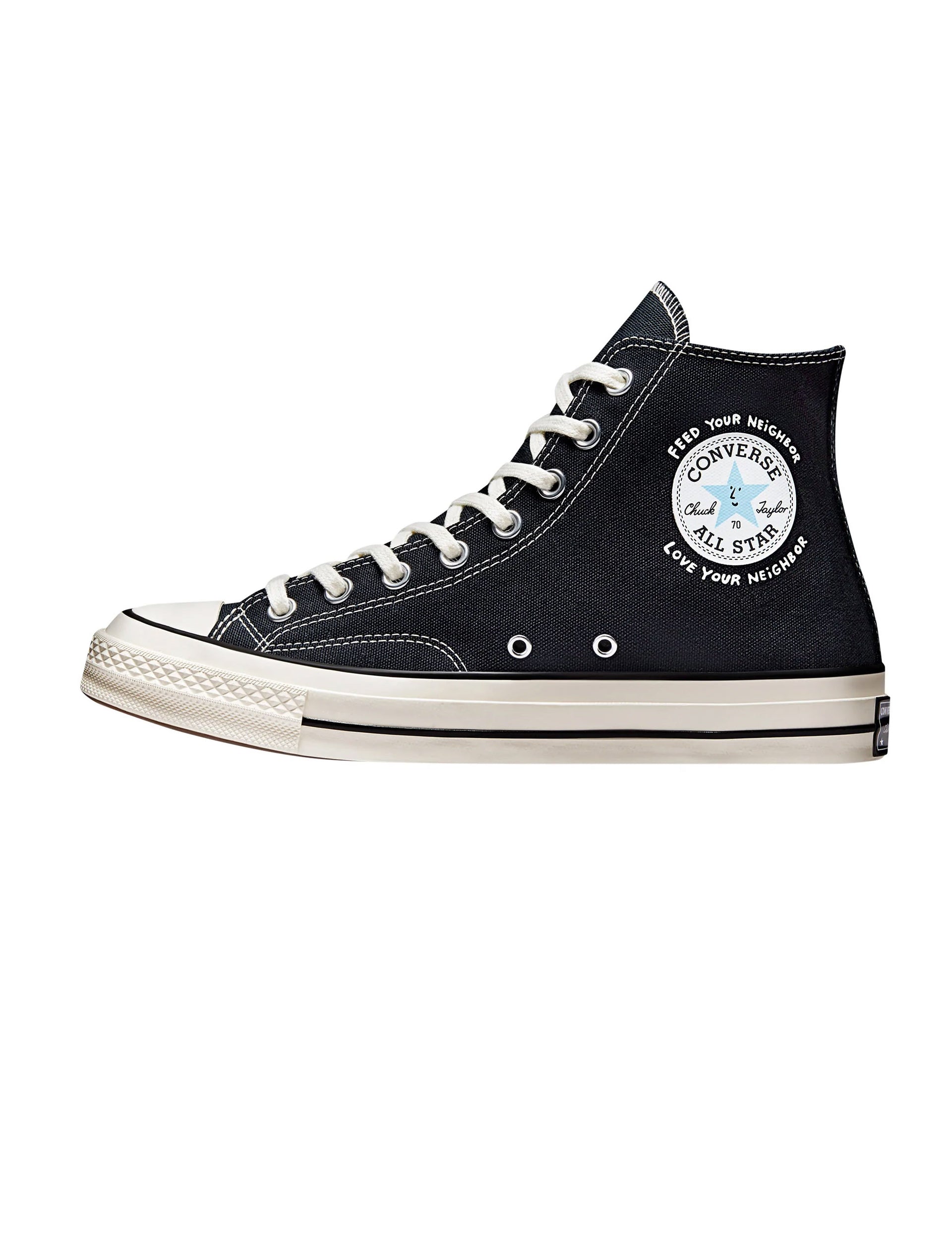 Sky High Farm Workwear x Converse Chuck 70 Hi (Black/Multi/Egret)