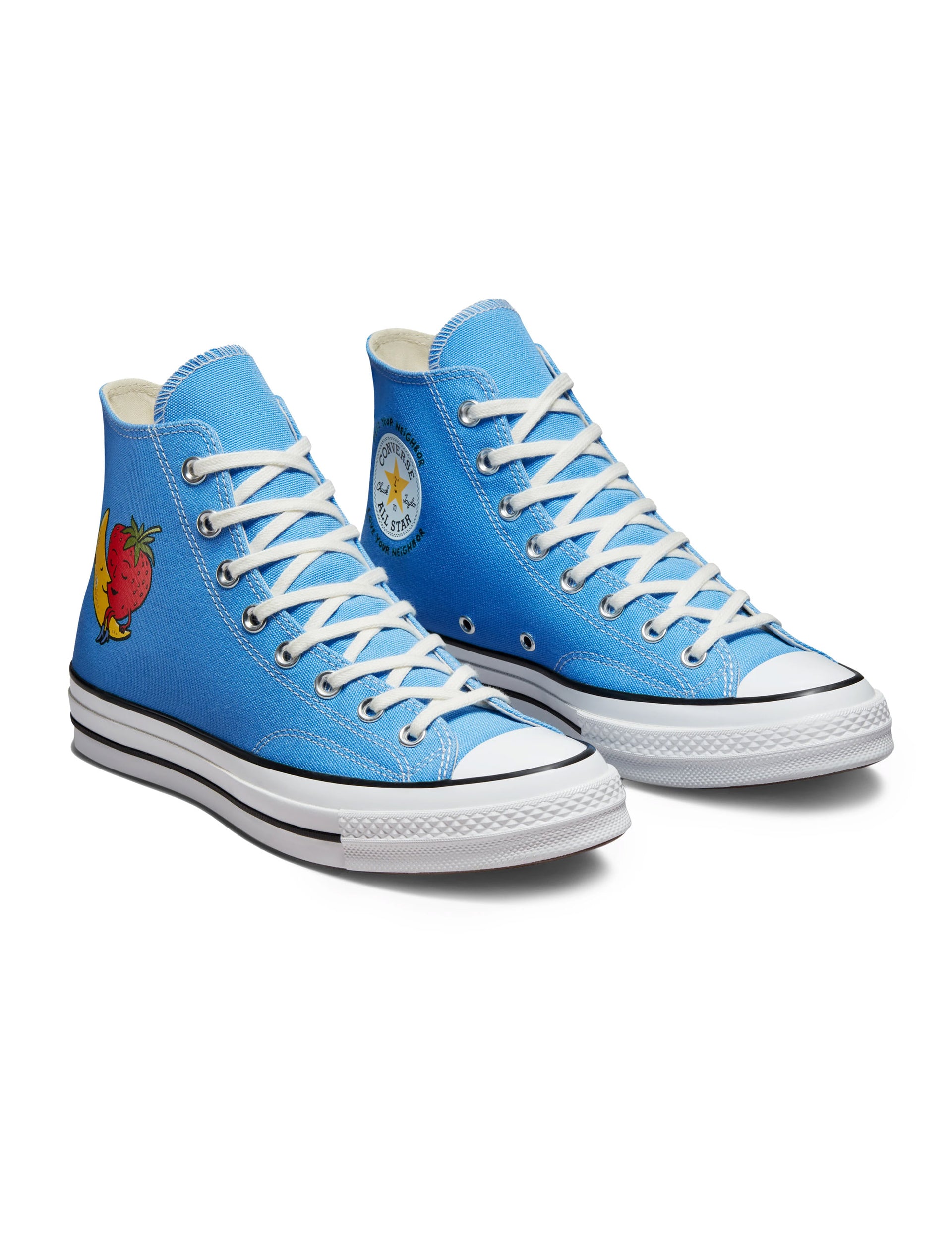 Sky High Farm Workwear x Converse Chuck 70 Hi (University Blue/Multi/White)