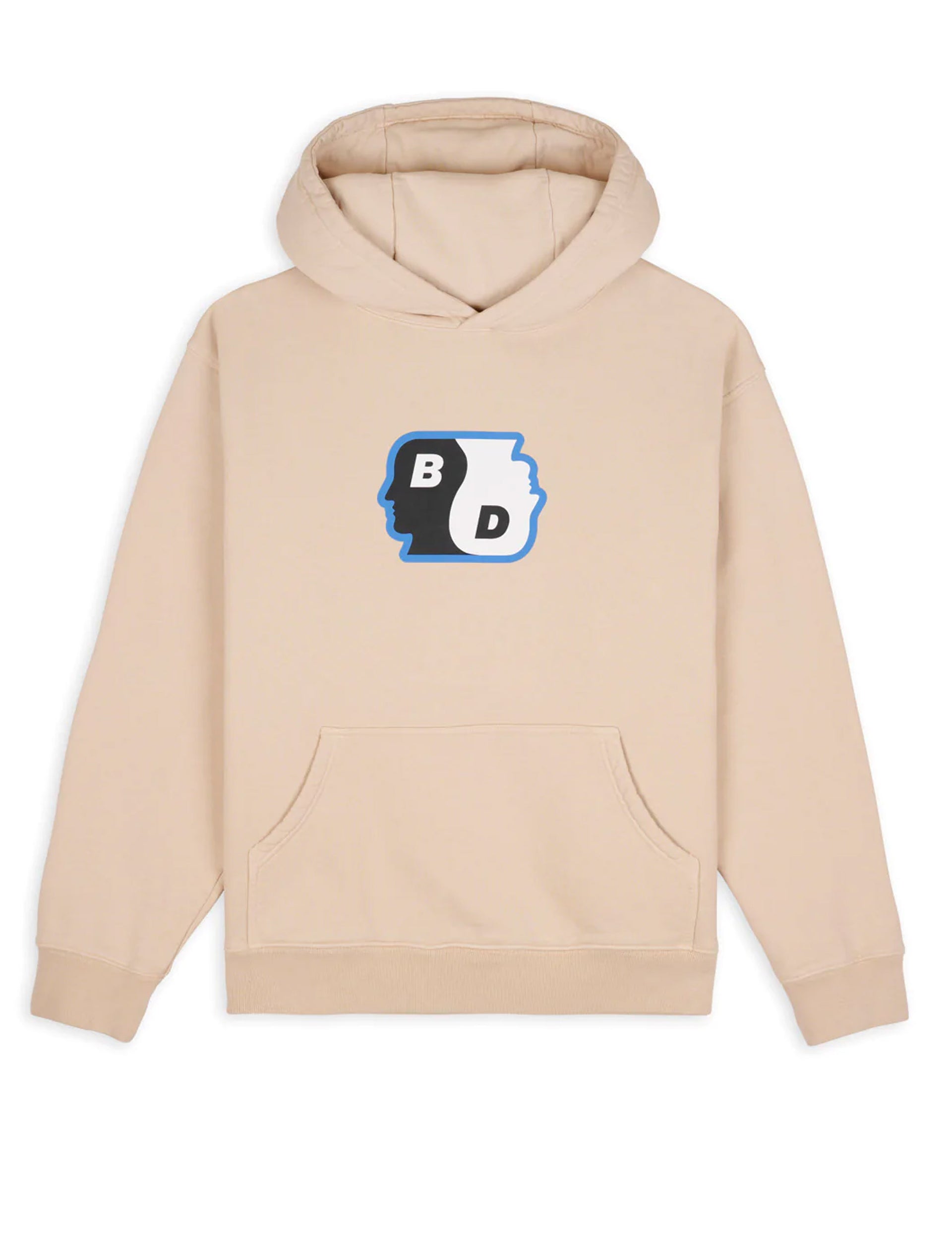 BRAIN DEAD YIN YANG HOODIE TAUPE