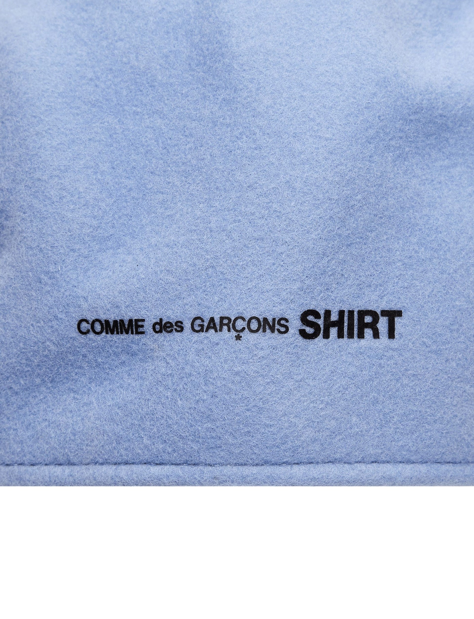 COMME DES GARÇONS SHIRT MENS HUNTING CAP PALE BLUE