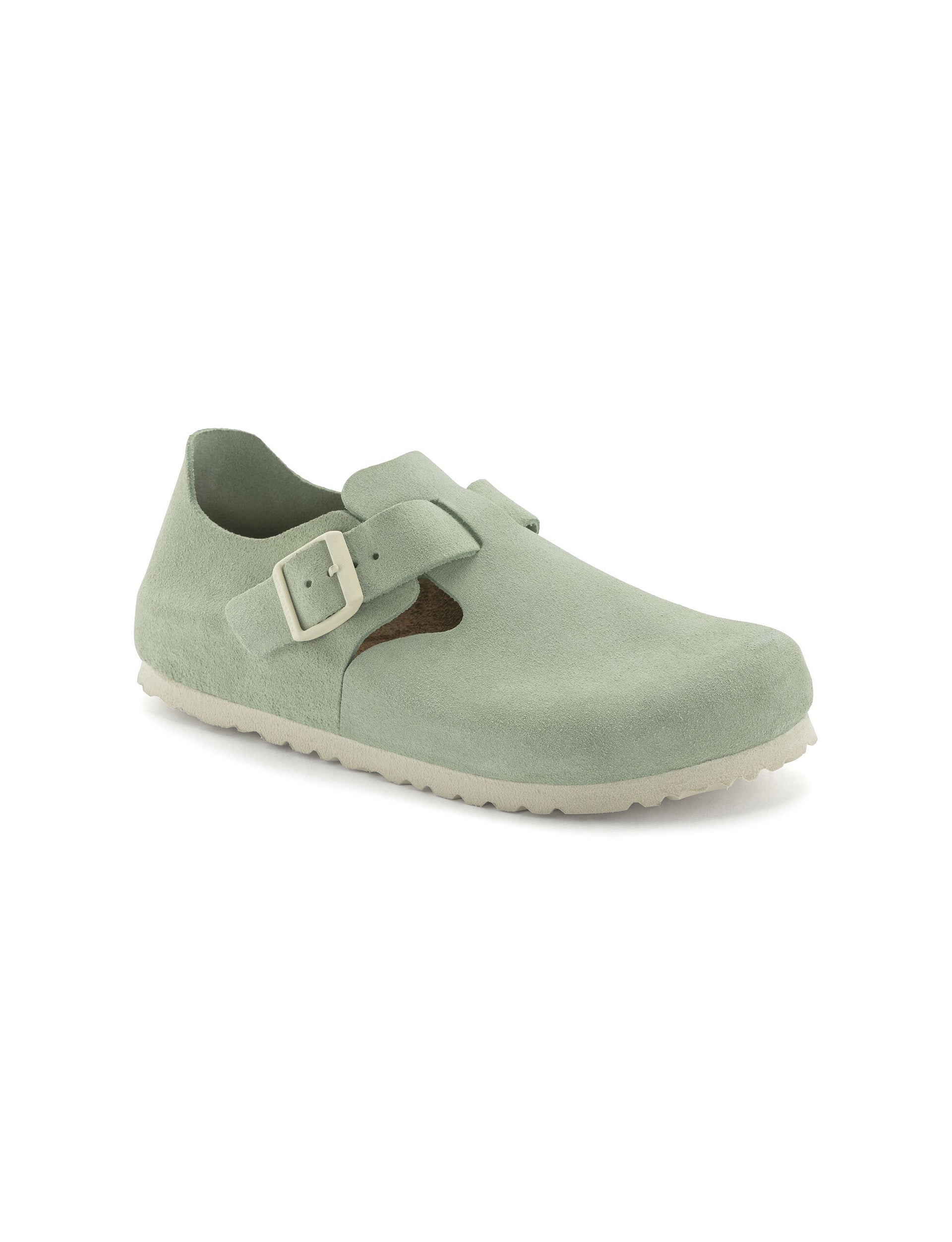 BIRKENSTOCK LONDON SUEDE MATCHA