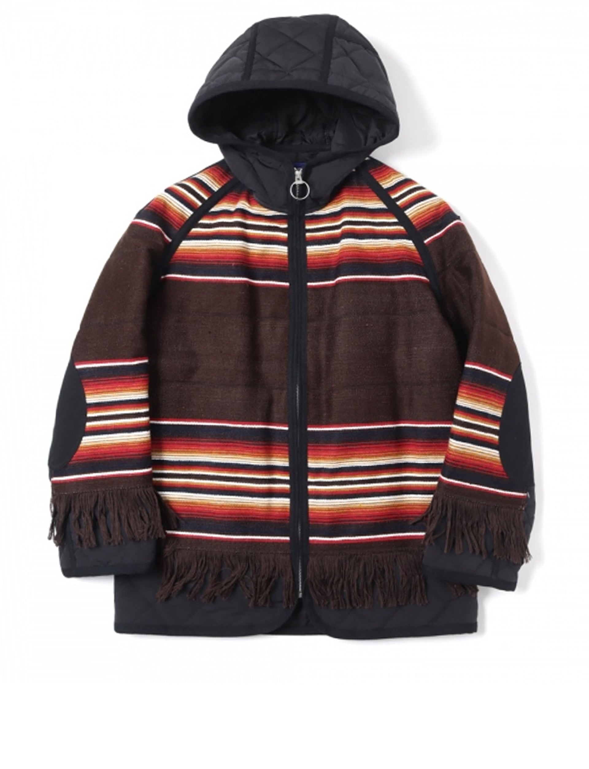 Junya Watanabe MAN Quilted Jacket (Navy/Brown)