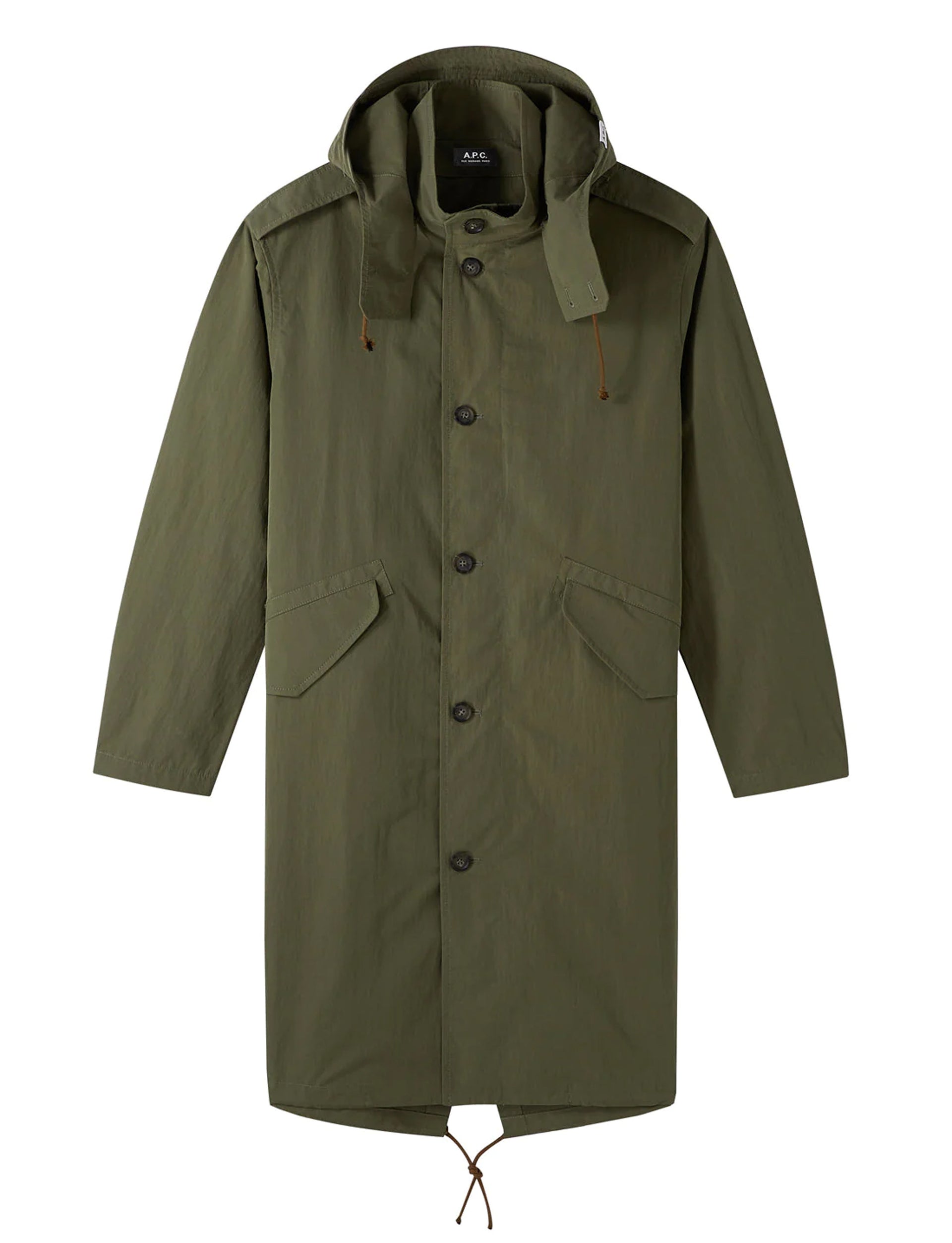 A.P.C. PARKA ANTONNY LIGHT KHAKI