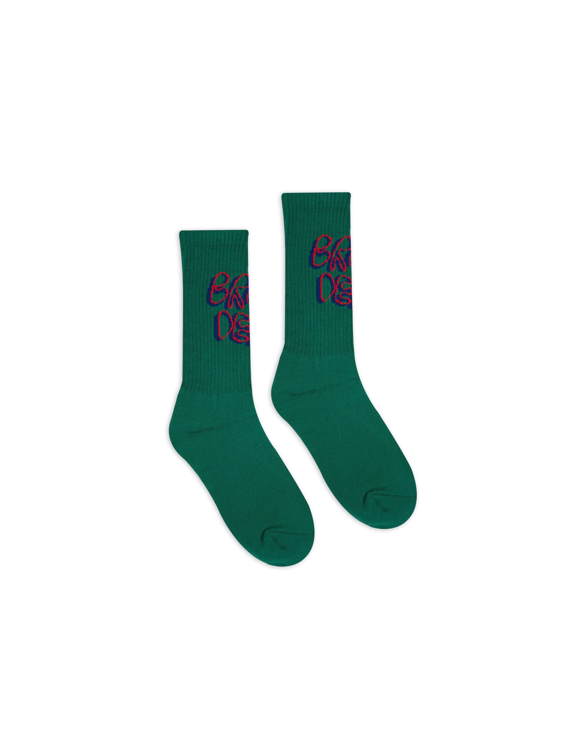 BRAIN DEAD STRINGY SOCKS - GREEN