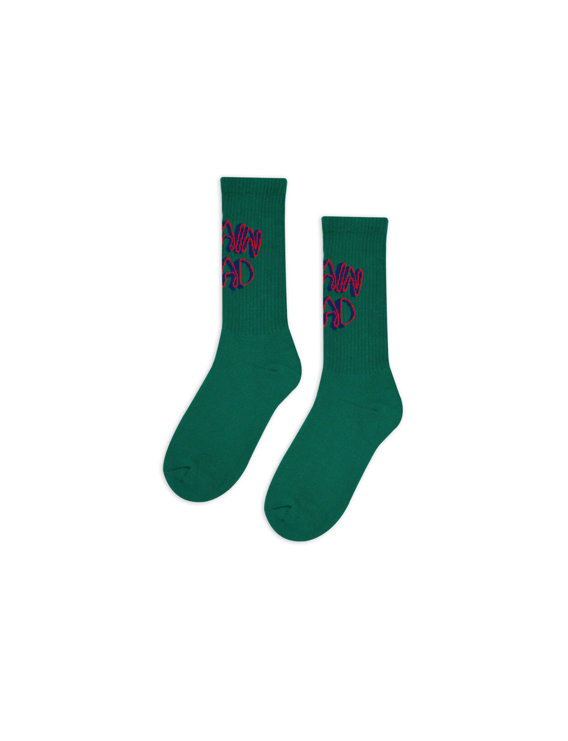 BRAIN DEAD STRINGY SOCKS - GREEN