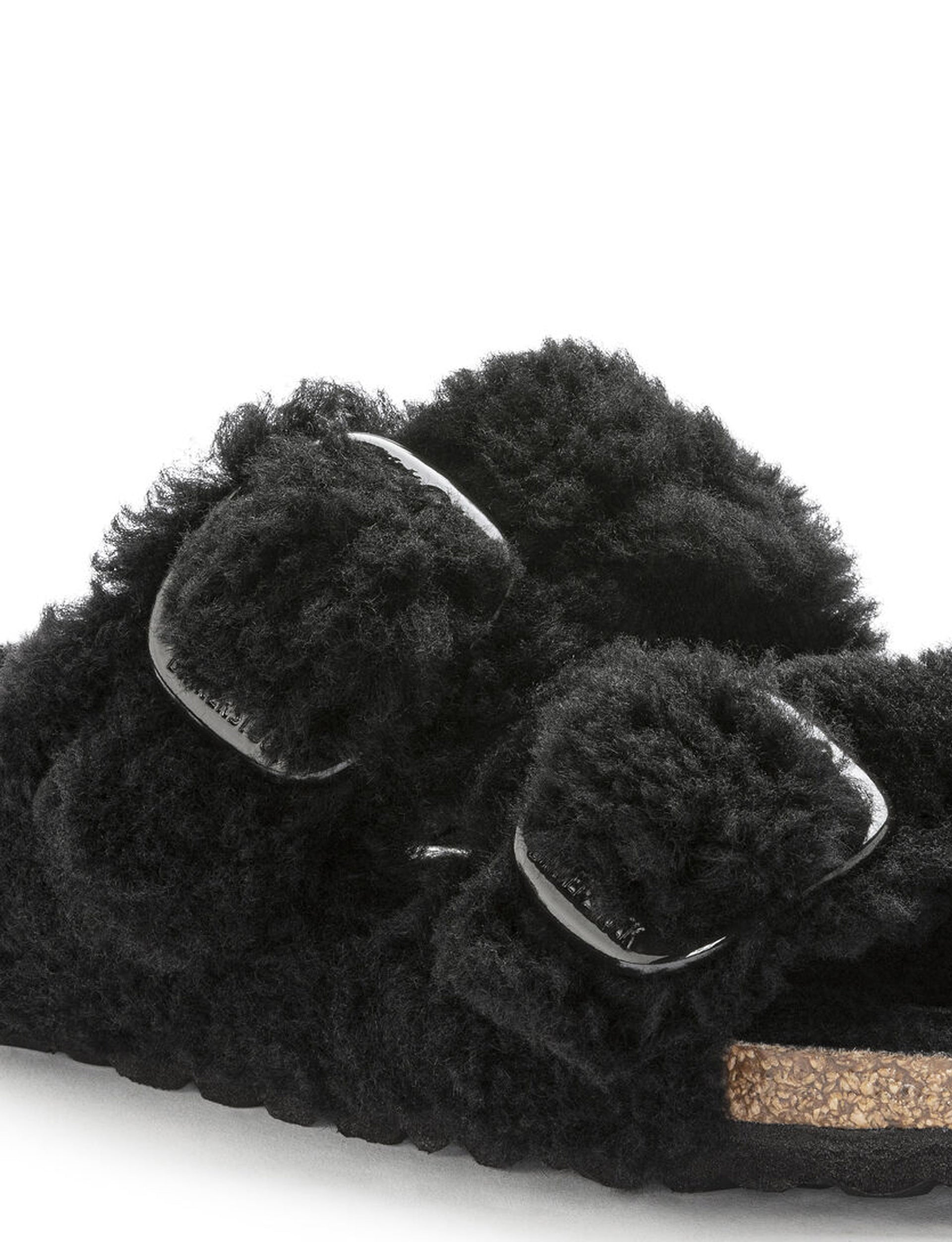 BIRKENSTOCK Arizona Big Buckle Shearling BLACK