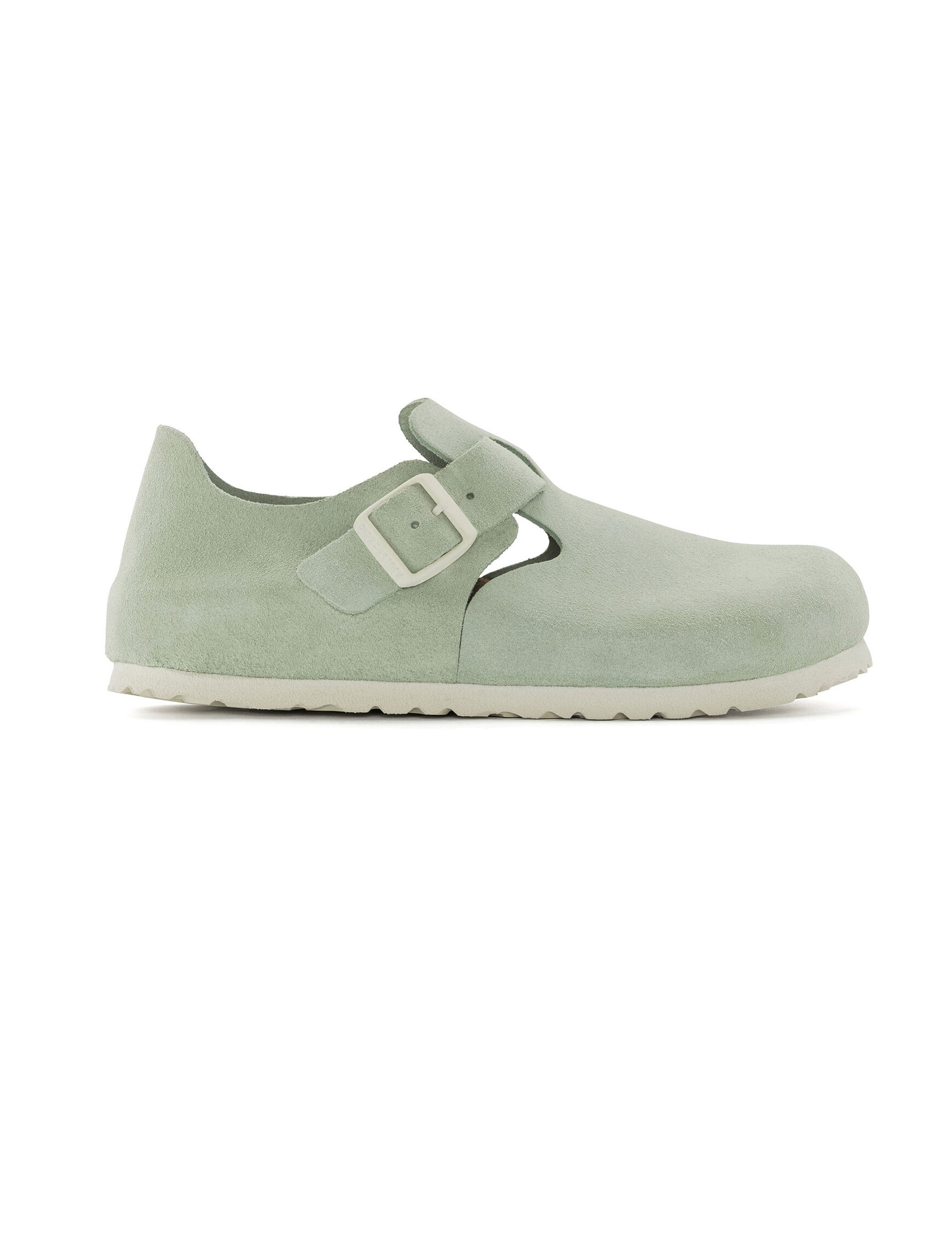 BIRKENSTOCK LONDON SUEDE MATCHA