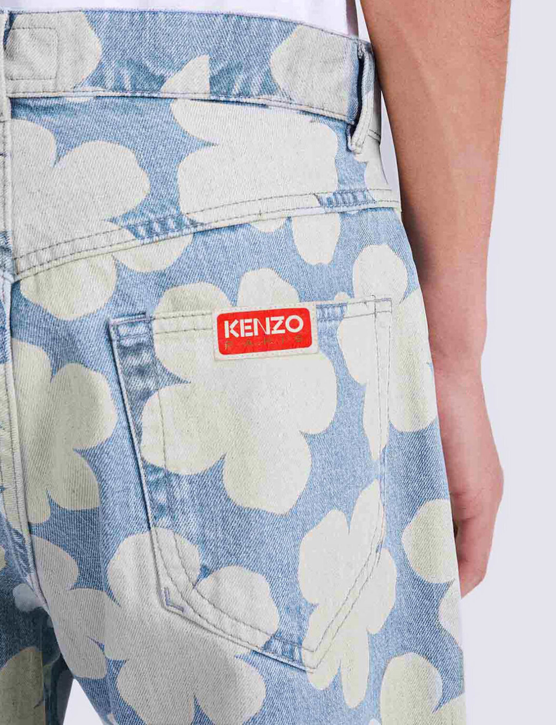 KENZO BOTAN LOOSE FIT JEANS