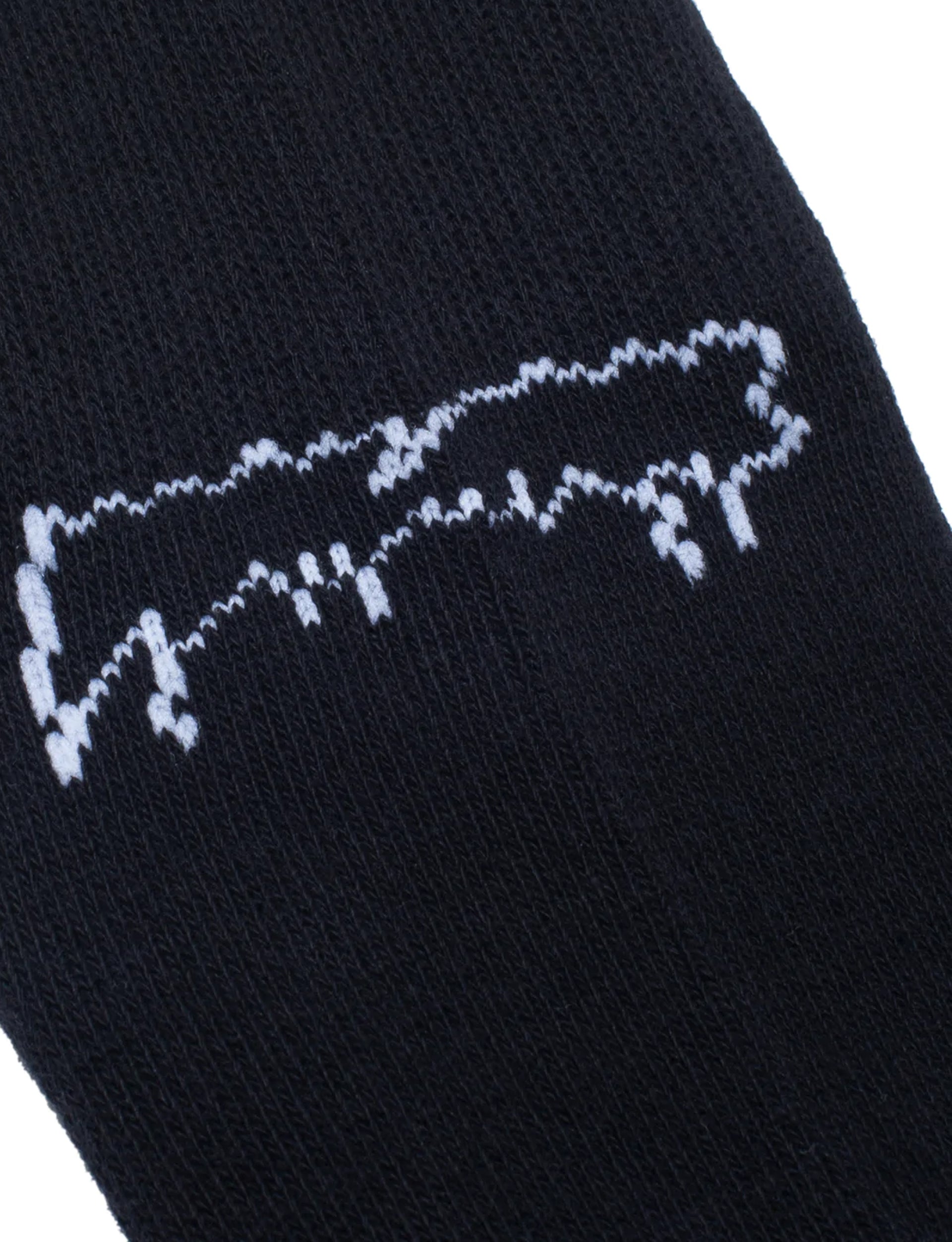 FUCKING AWESOME DRIP LOGO TALL SOCK BLACK