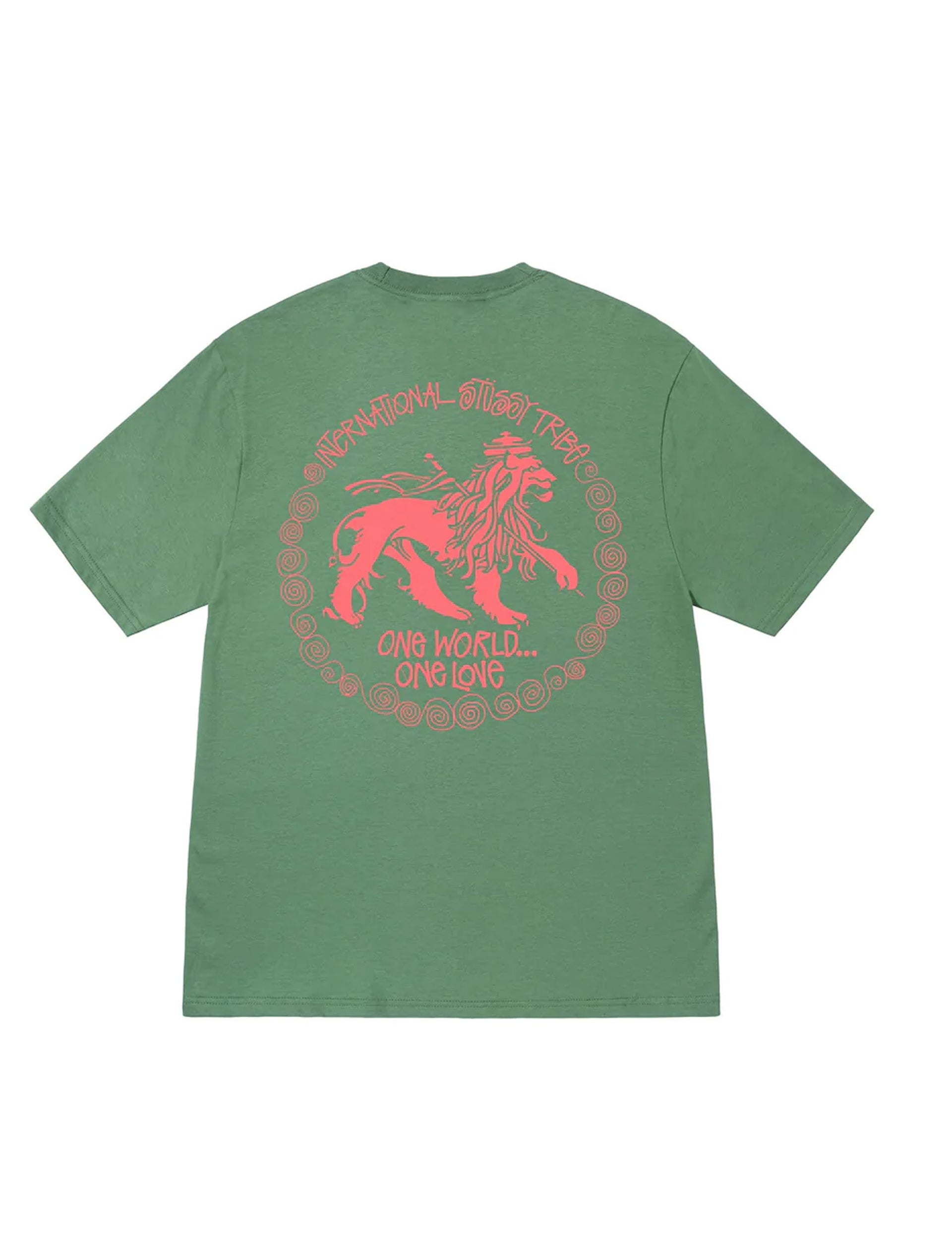STÜSSY Ist Lion Tee GREEN