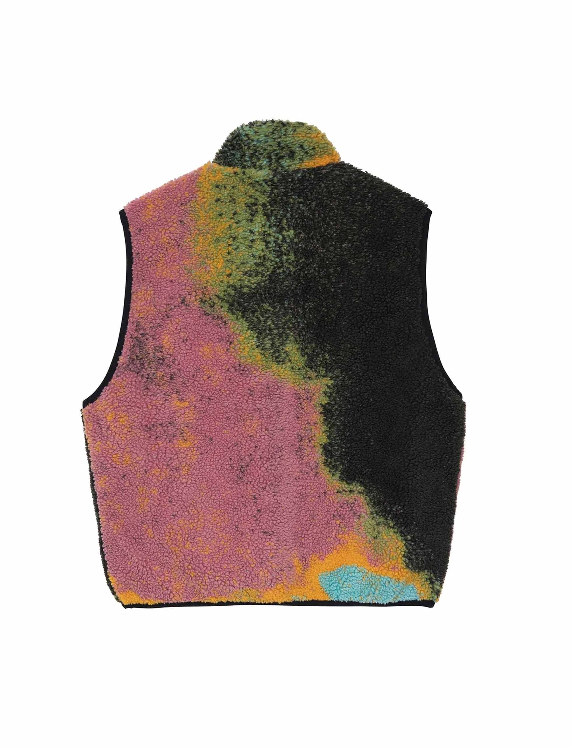 STÜSSY Jacquard Dye Sherpa Vest