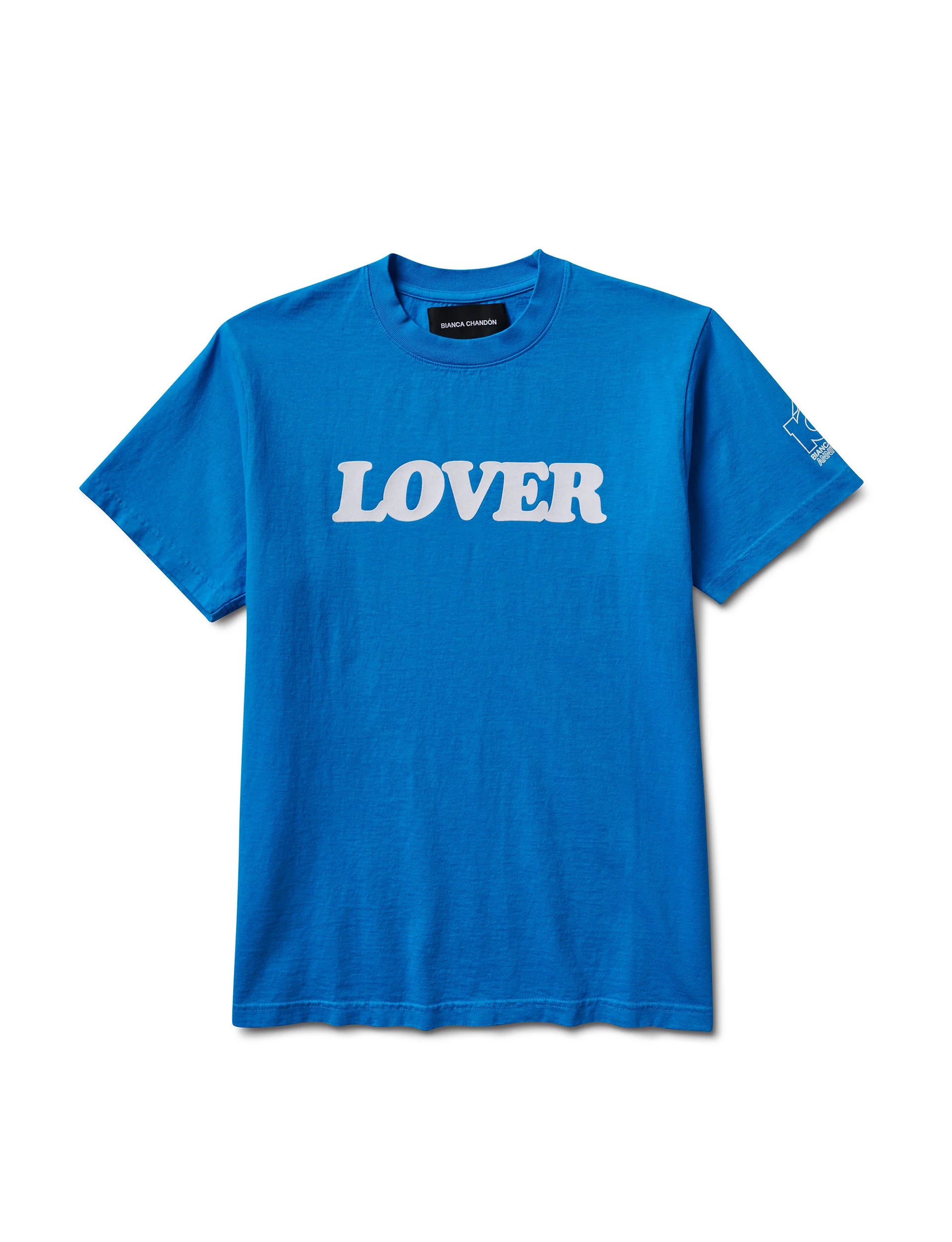 BIANCA CHANDÔN LOVER 10TH ANNIVERSARY T-SHIRT BLUE