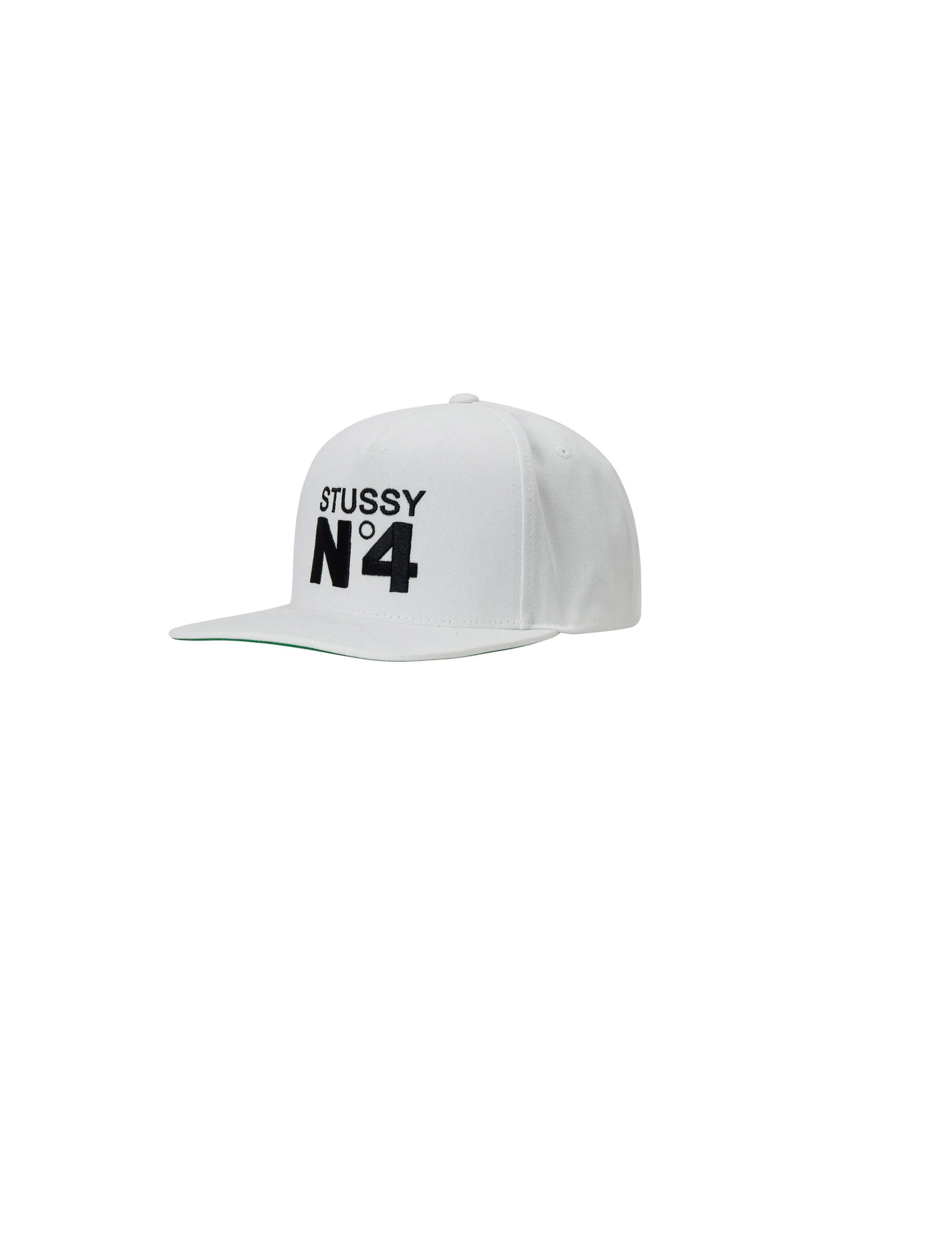 STÜSSY No. 4 Point Crown Cap WHT