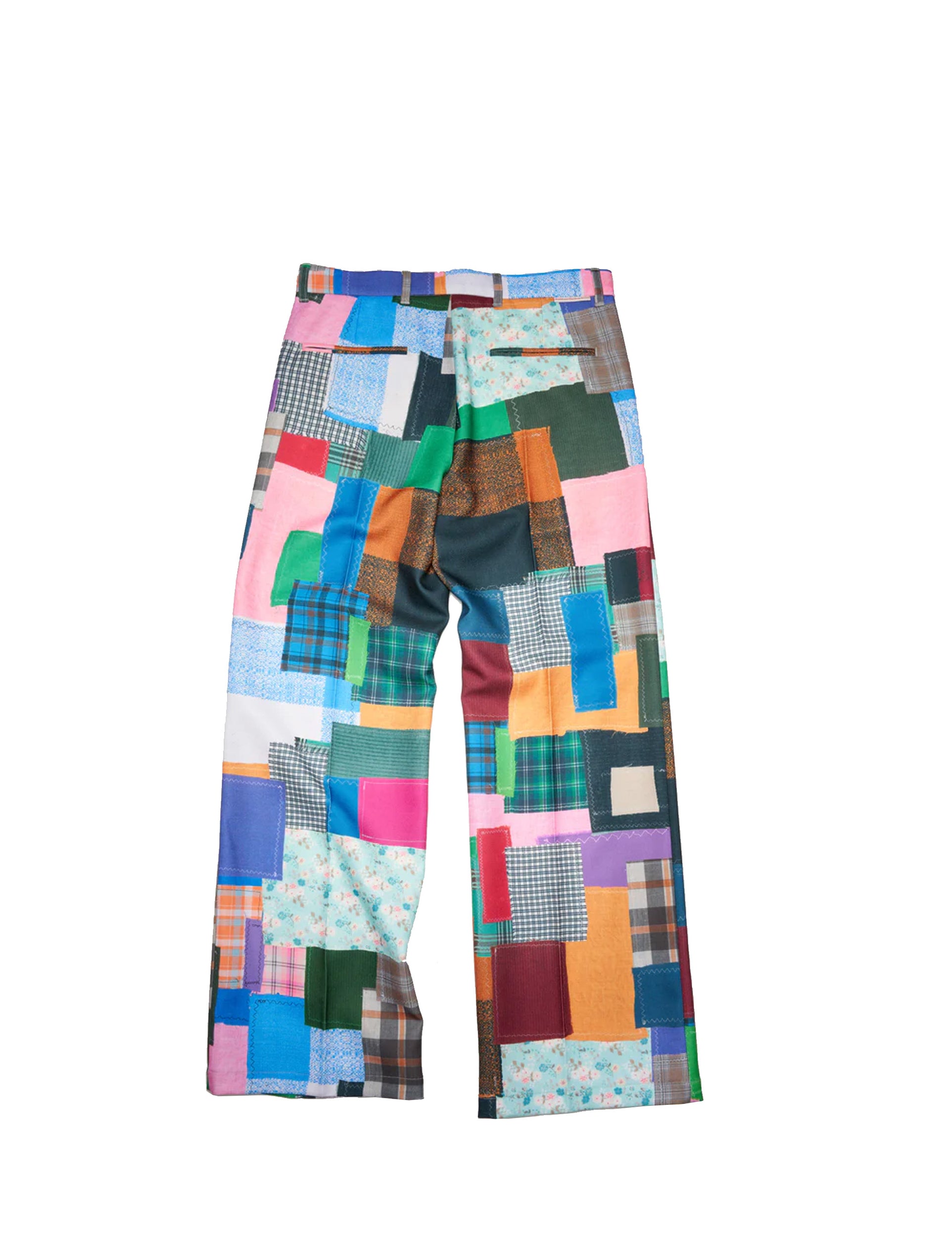 STOCKHOLM (SURFBOARD) CLUB Trousers Sune PATCHWORK REPEAT