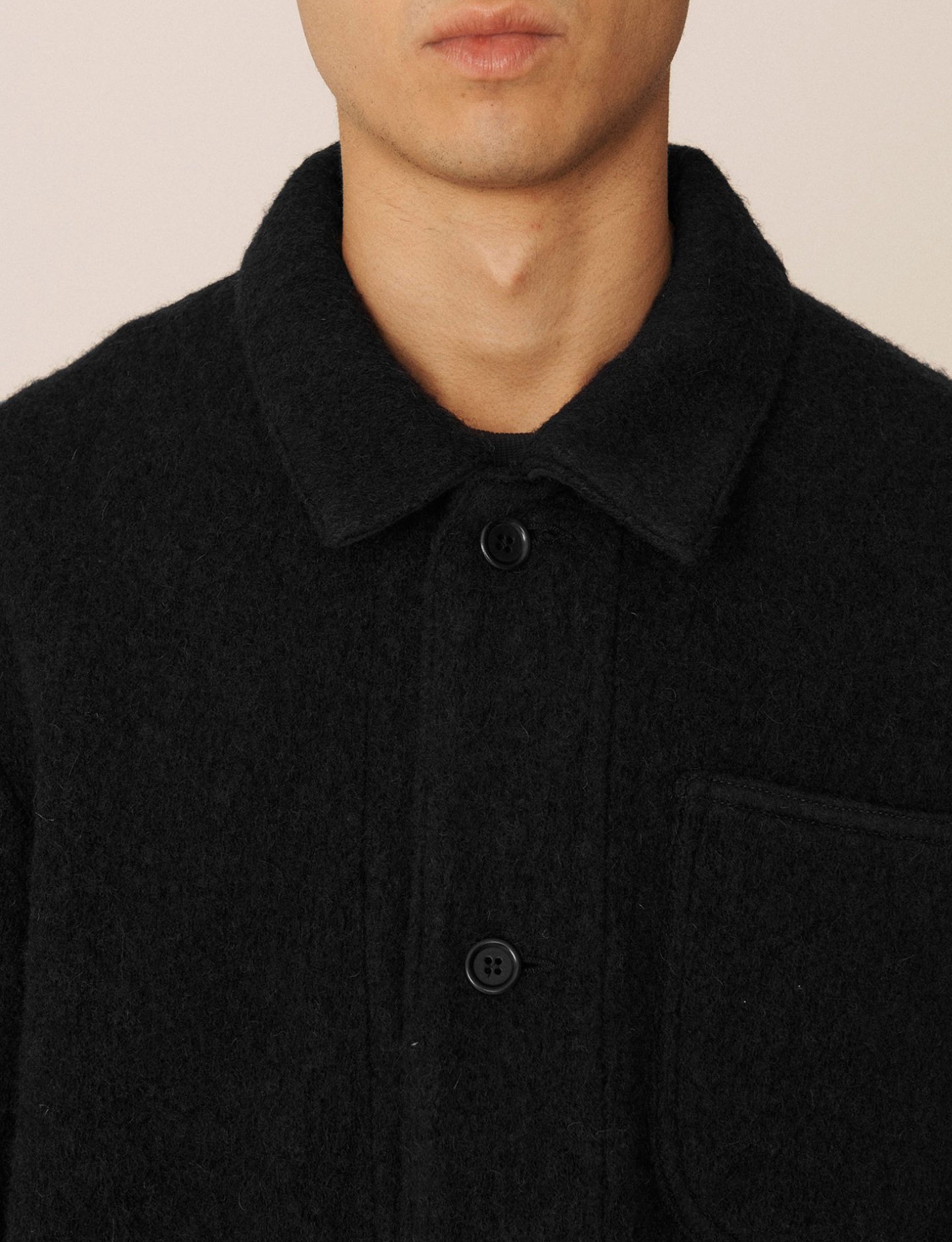 YMC LABOUR CHORE FRINGED JACKET