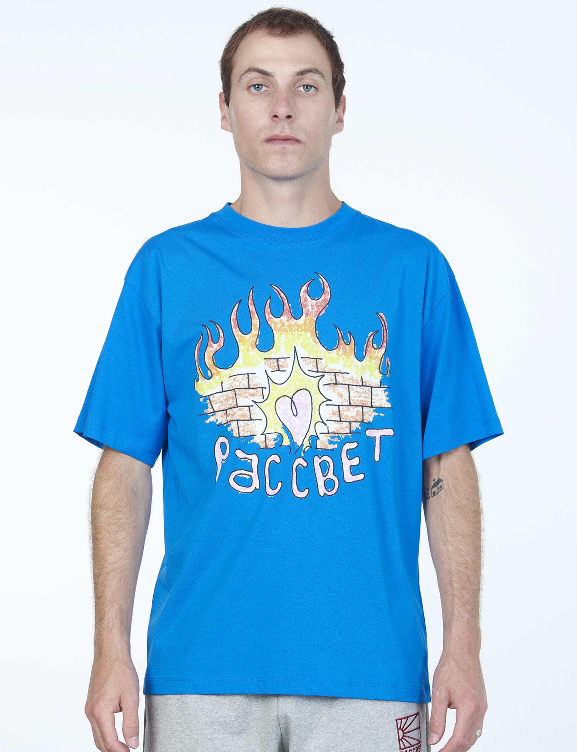 RASSVET FIREWALL TSHIRT KNIT BLUE