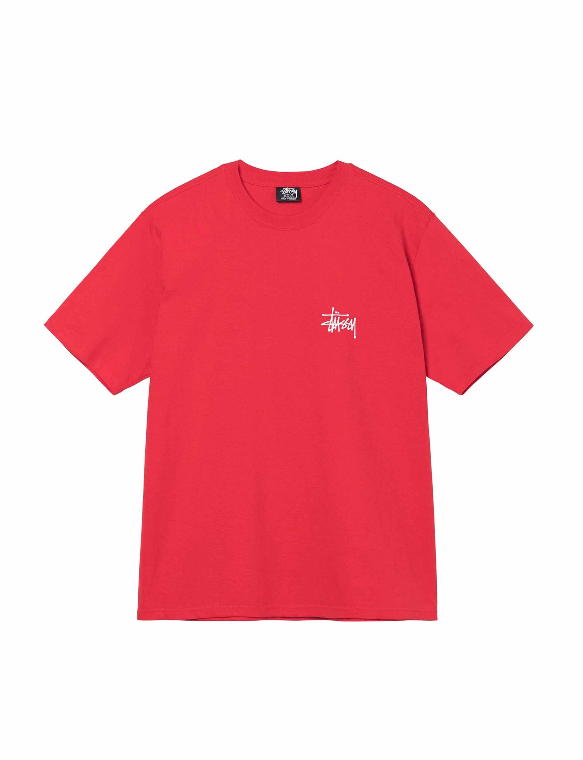 STÜSSY BASIC STUSSY TEE RED