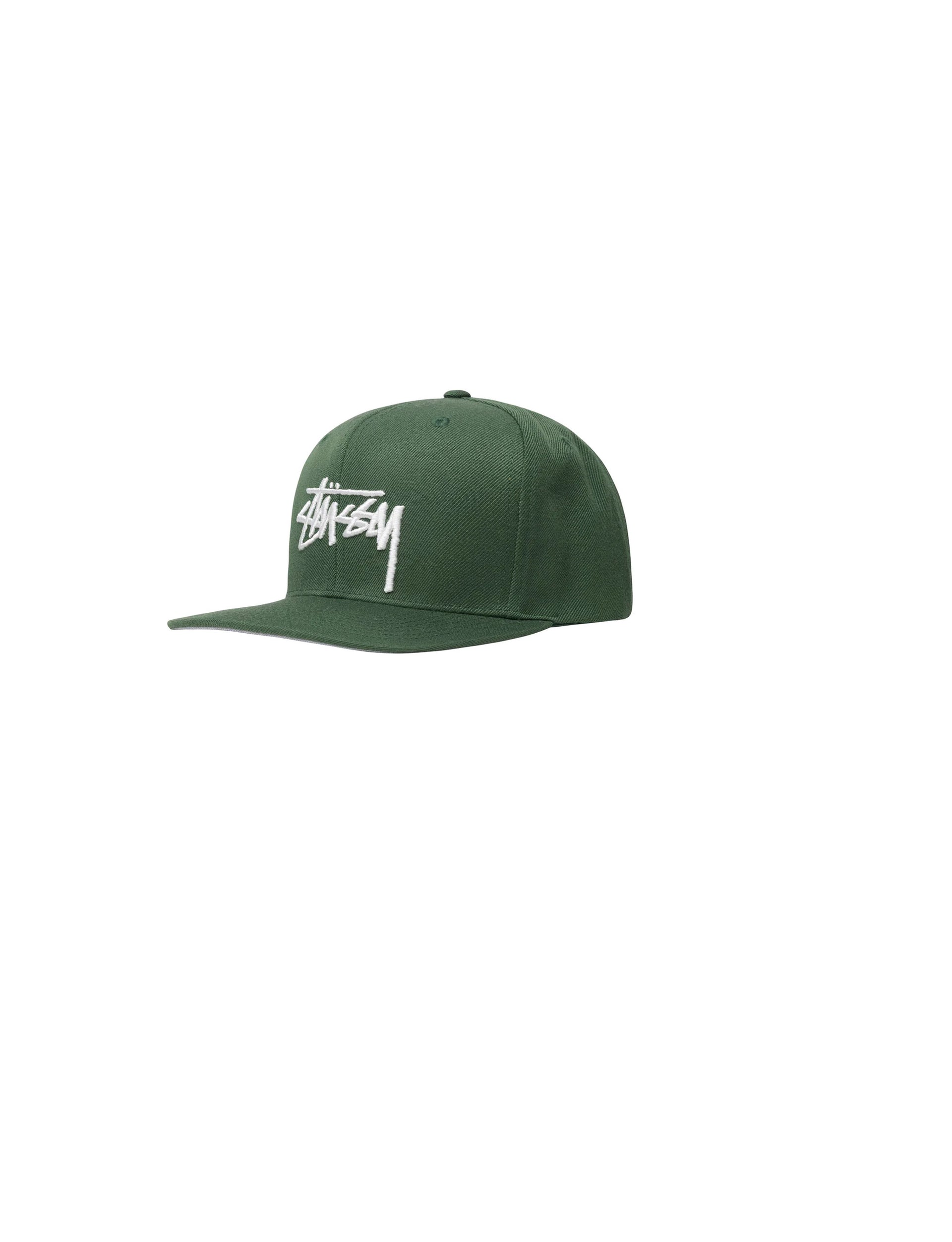 STÜSSY Big Stock High Crown Cap FOREST