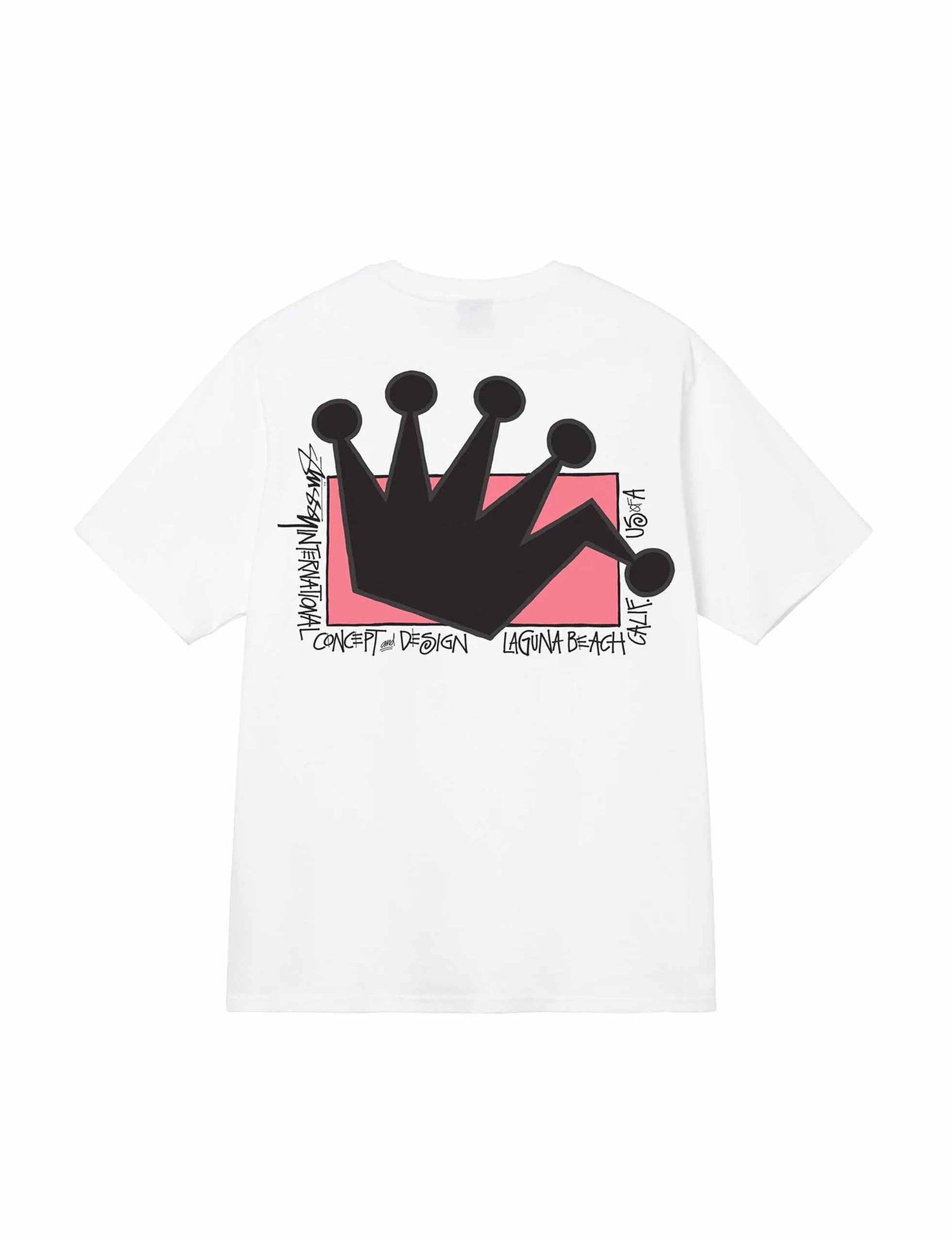 STÜSSY Lb Crown Tee WHITE