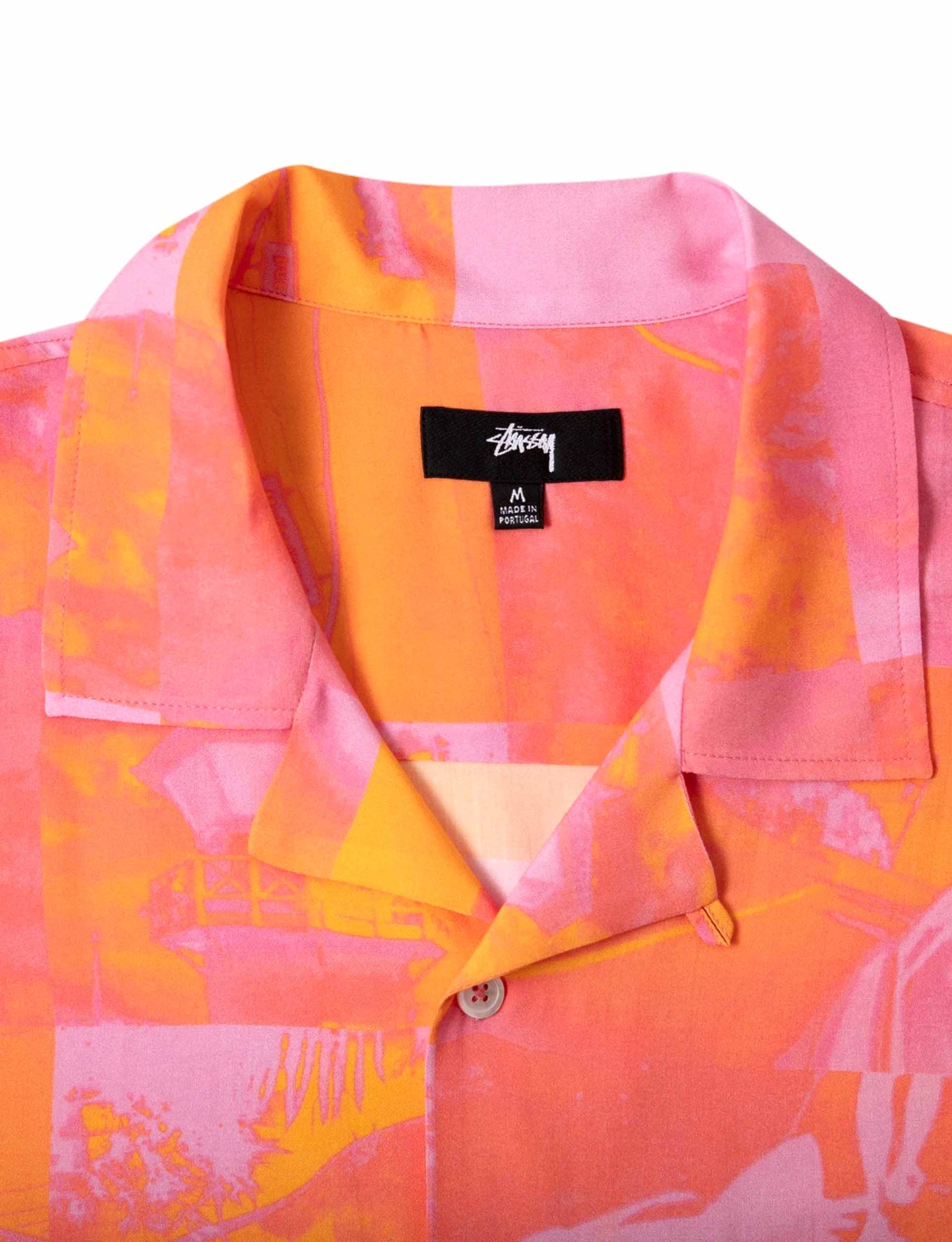 STÜSSY Photo Film Shirt PINK