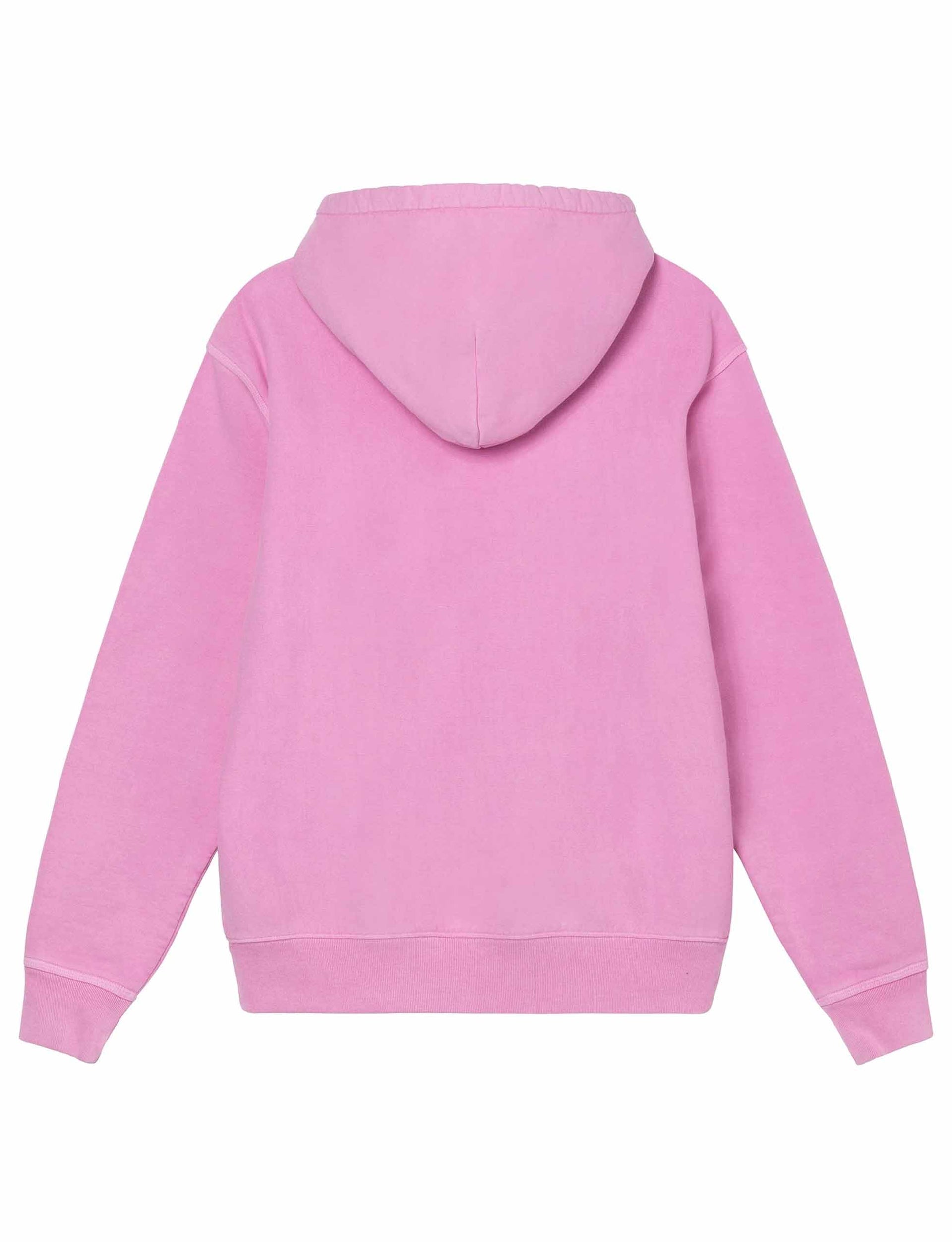 STÜSSY Stock Logo Hood PINK