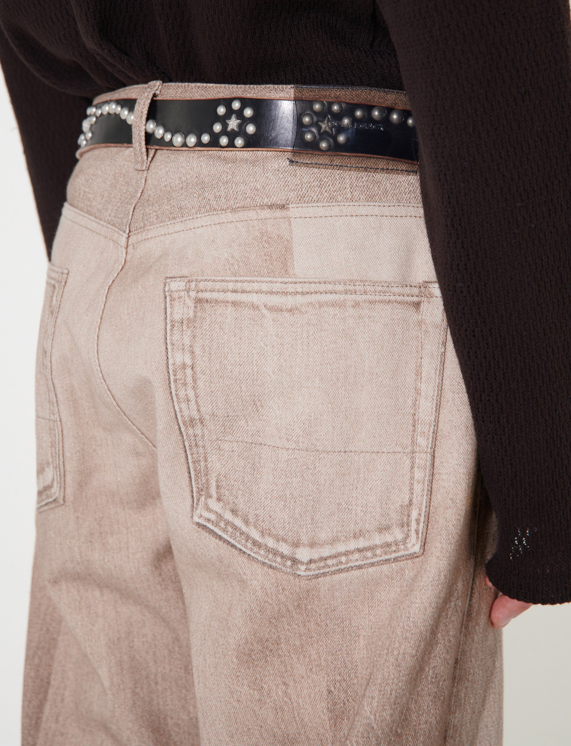 OUR LEGACY THIRD CUT DIGITAL DUAL SAND DENIM