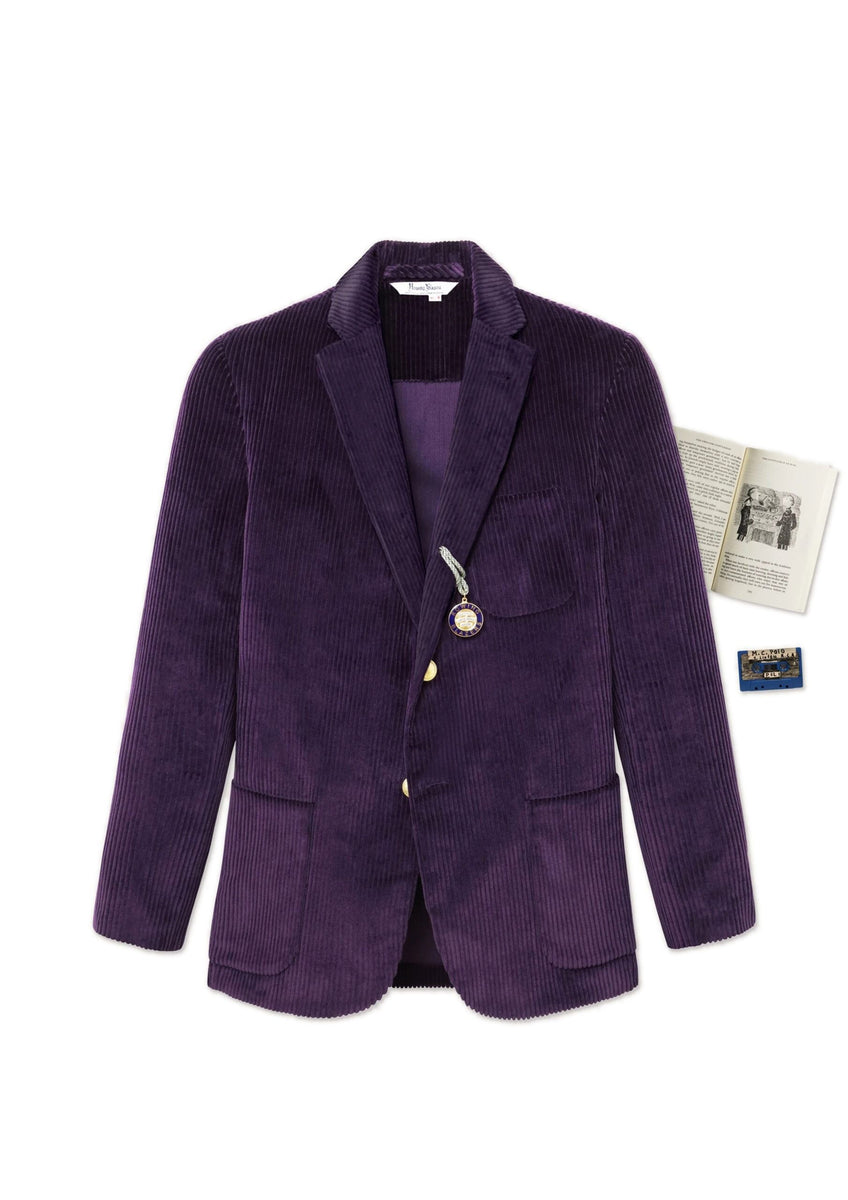ROWING BLAZERS PURPLE CORDUROY JACKET minishopmadrid